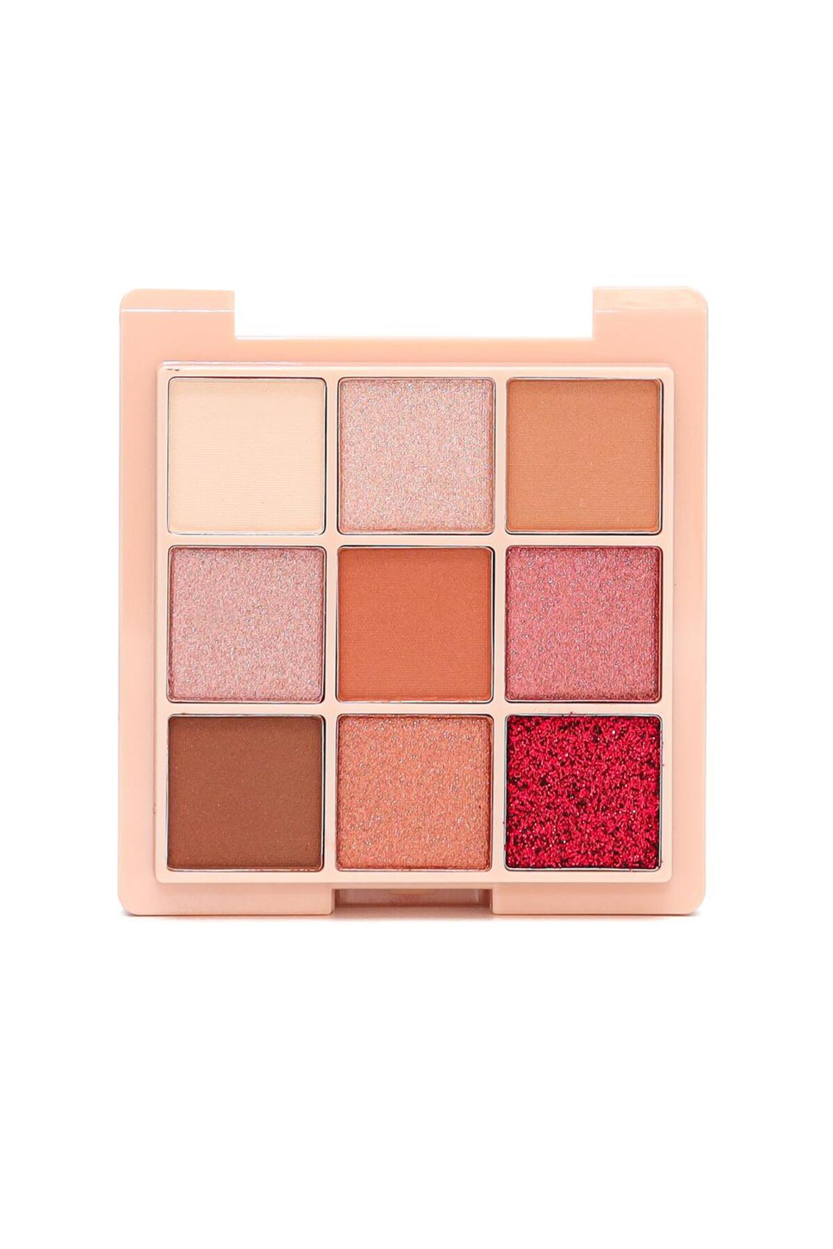 Roesıa Rose Cosmetics Rose 4IN1 3 Katlı Makyaj Seti & Göz Farı