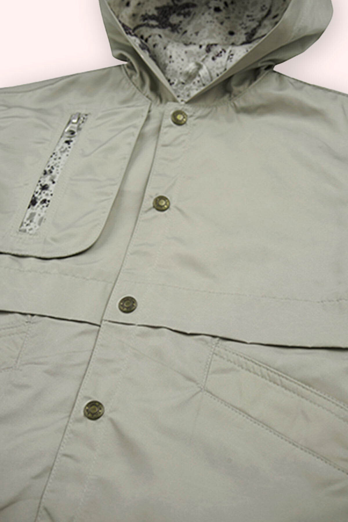 Panço Kapüşonlu Haki Erkek Bebek Yağmurluk&Rüzgarlık 2511BB33003 fotoğrafı 3 (önizleme)