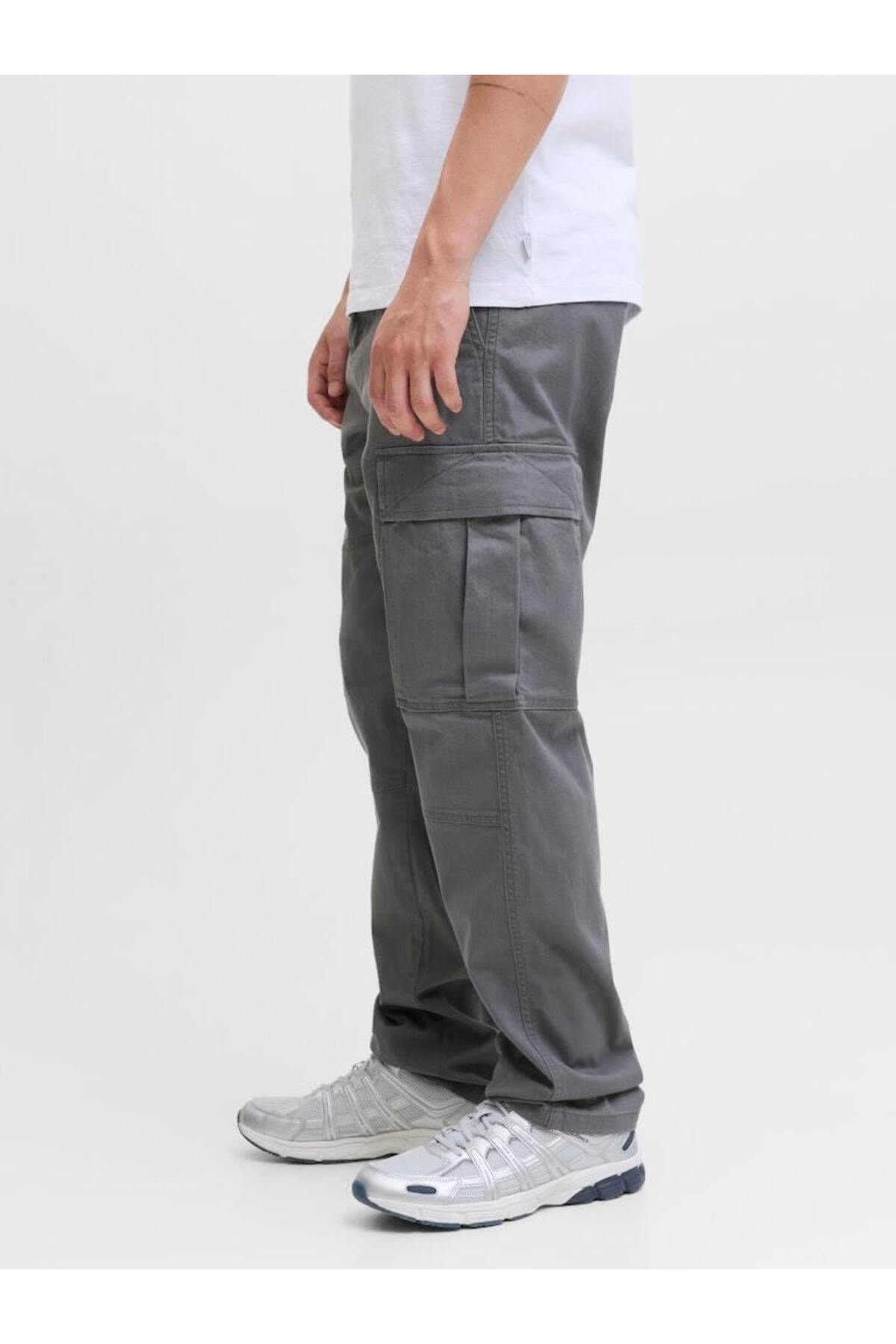 شلوار مردانه راسته کمربند دار | جک اند جونز Jack & Jones TYCD66AD904FA27B16B31D900 - تصویر 6