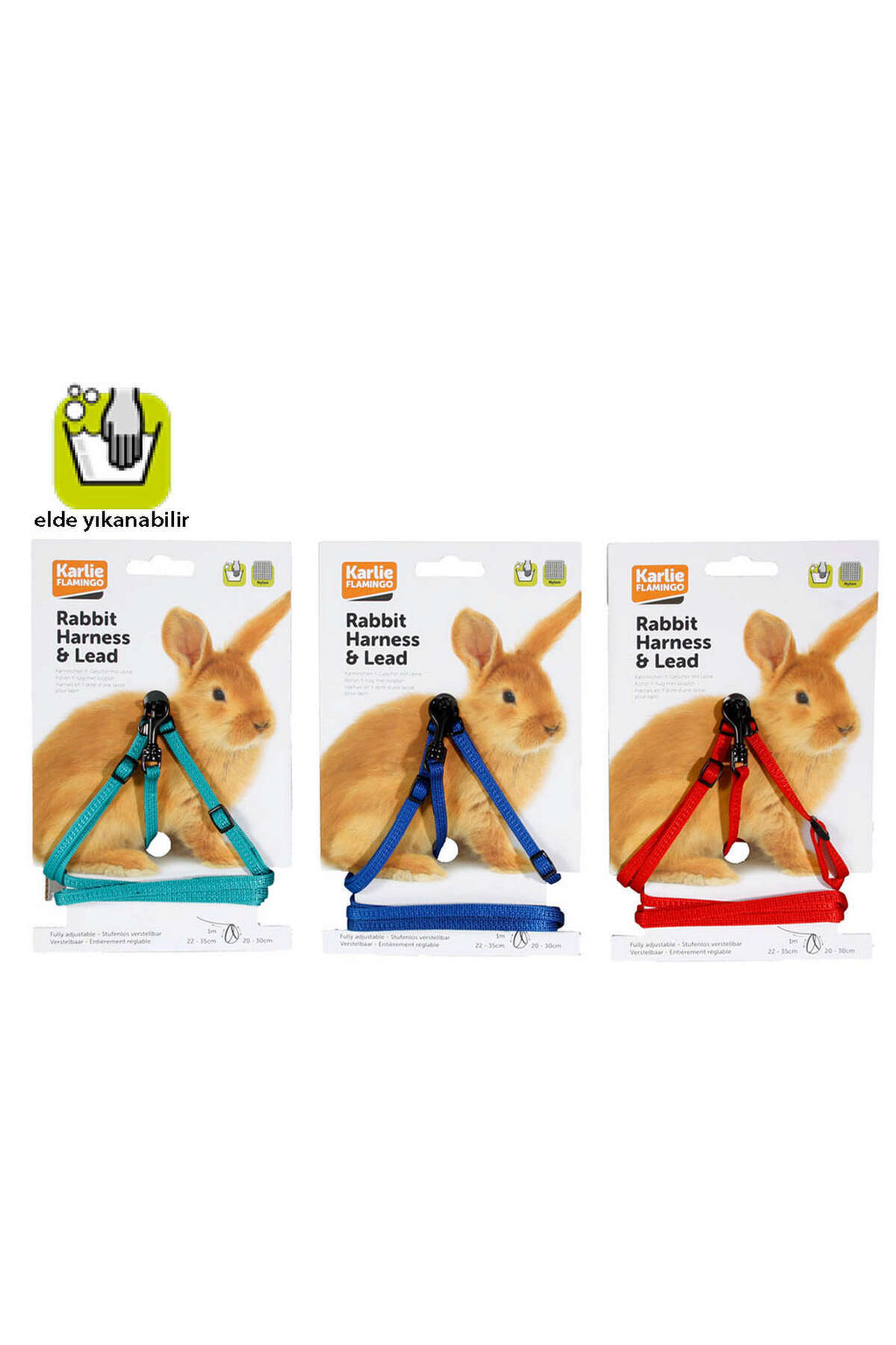 Karlie MTXDPN Tavşan Tasma+uzatma 100cm (230333) / 20-30cm