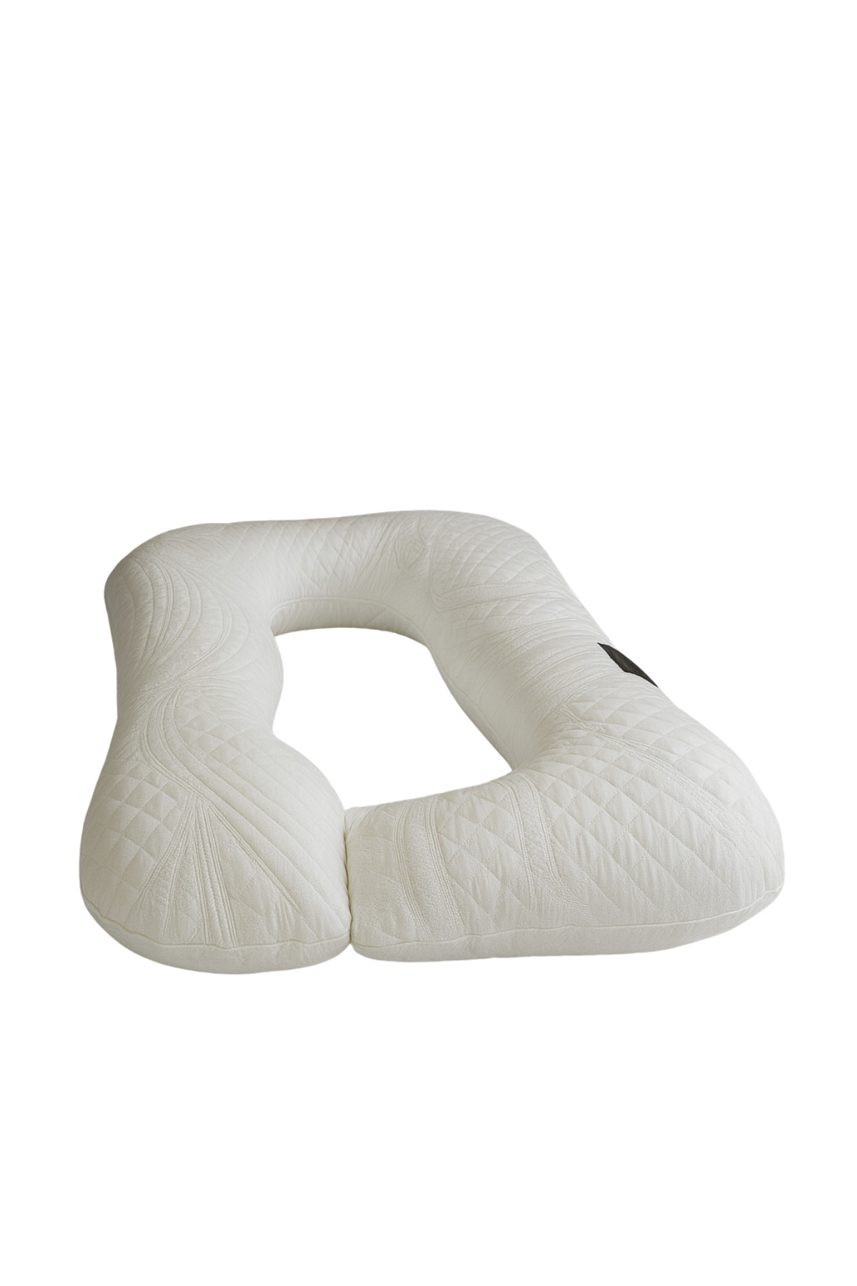 zishtekstil Huggle 5 Bölge Destekli Lucanta Yatak Kumaşlı Hamile Yastığı fotoğrafı 3 (önizleme)