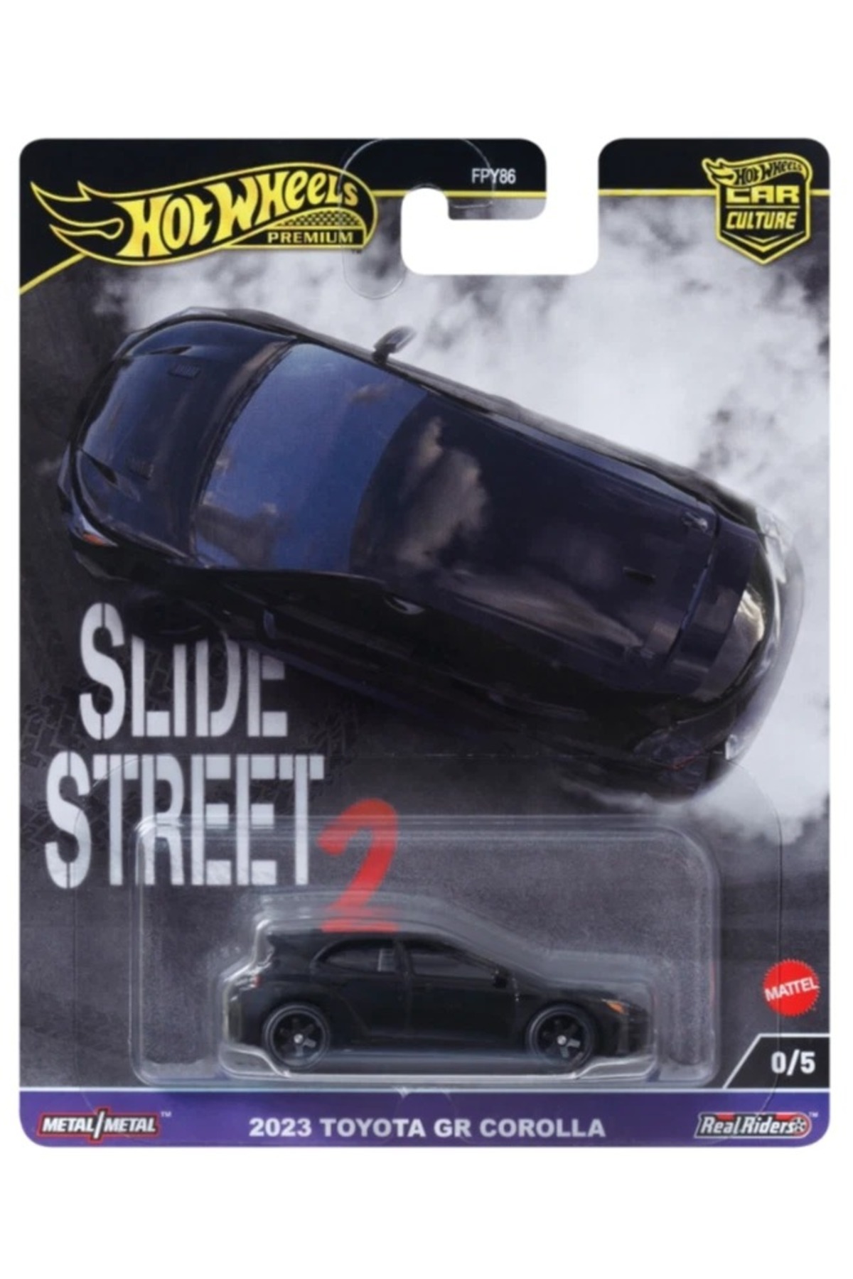 ホットウィール　チェイス 2023 TOYOTA GR COROLLA HOT WHEELS Premium 2023 Toyota GR Corolla Chase Model - Slide