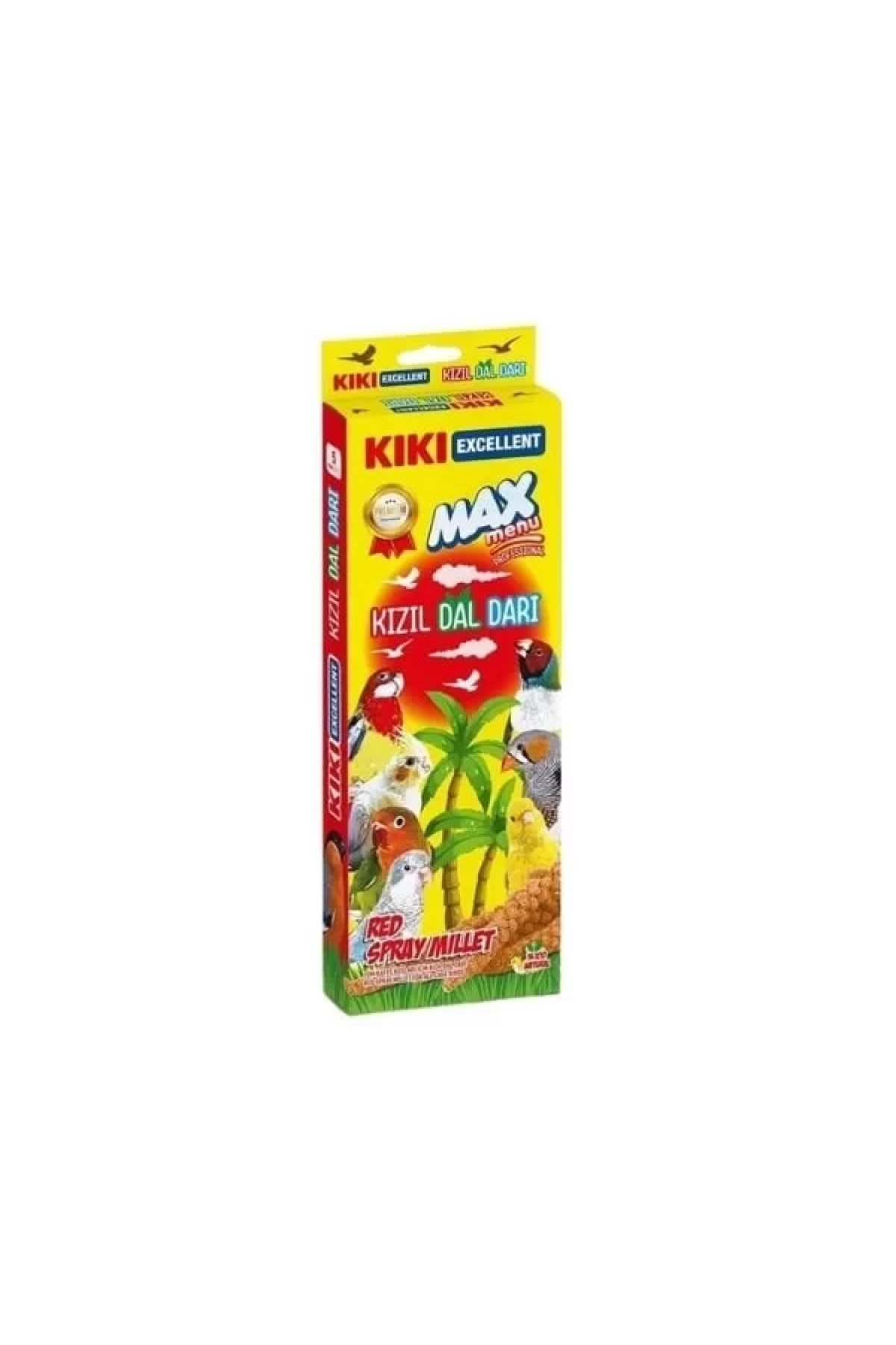 Genel Markalar Kiki Excellent Max Menu Kuşlar için Kızıl Dal Darı