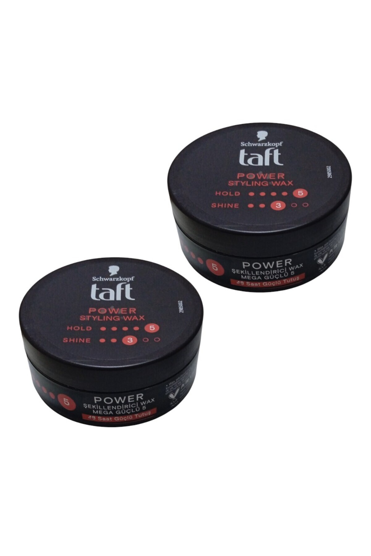 Taft Wax Power Saç Şekillendirici 75ml 2 ADET ( YENİ AMBALAJ )