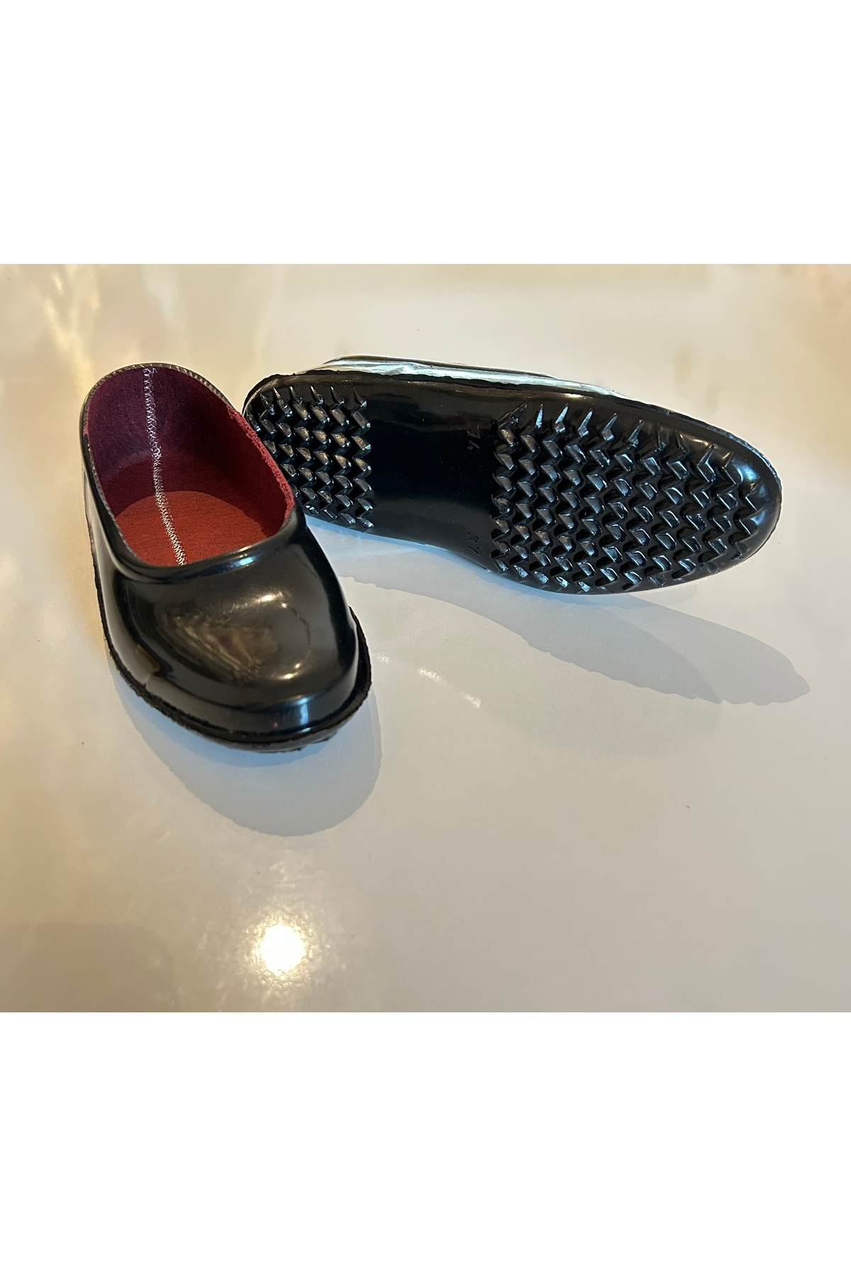 Akkurt Unisex Astarlı Siyah Lastik Mest ve Bahçe Ayakkabısı