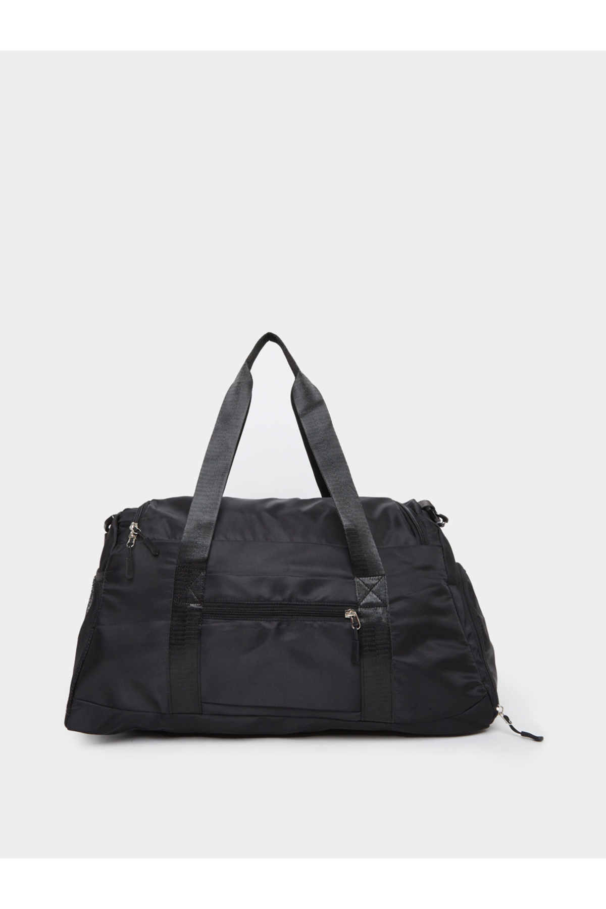 حقيبة رياضية مطبوع بتفاصيل ومقابض مزدوجة