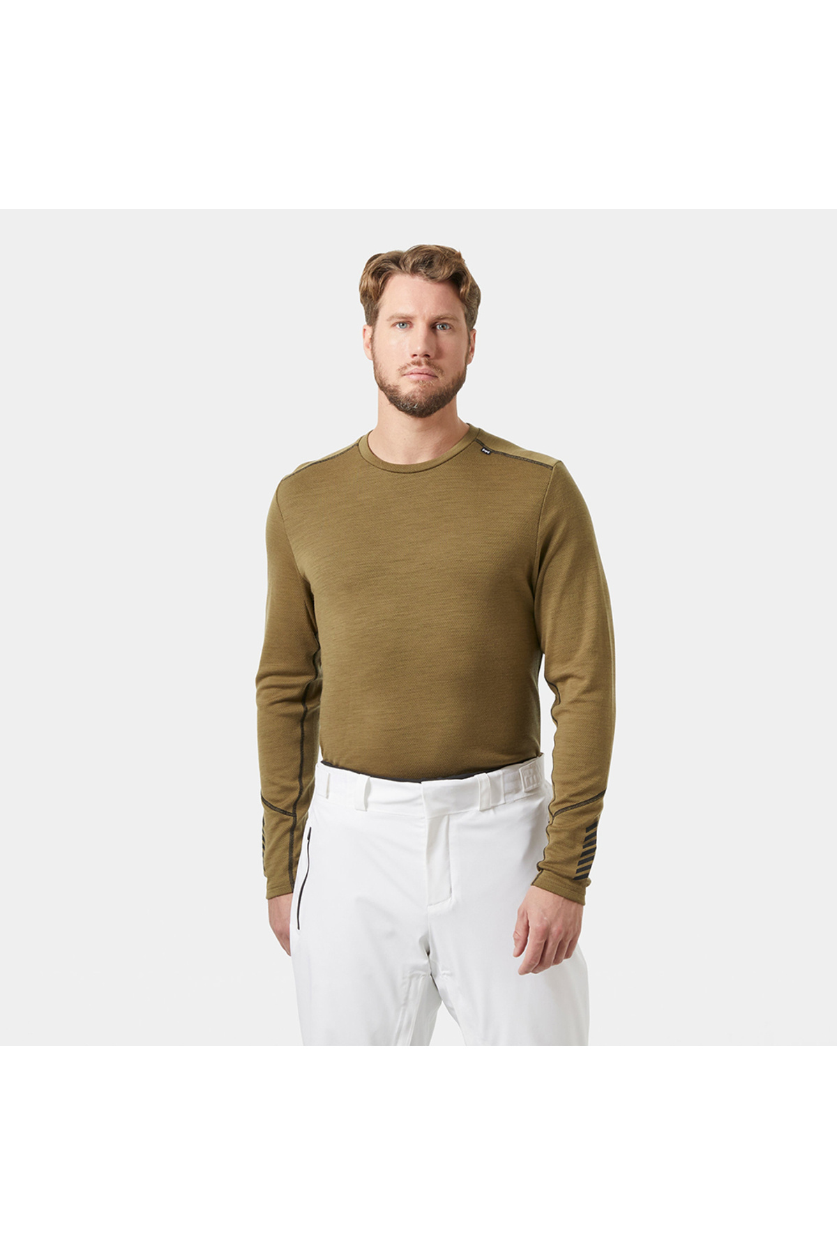 هلی هانسن تاپ لباس زیر مردانه Lifa Merino Midweight Crew
