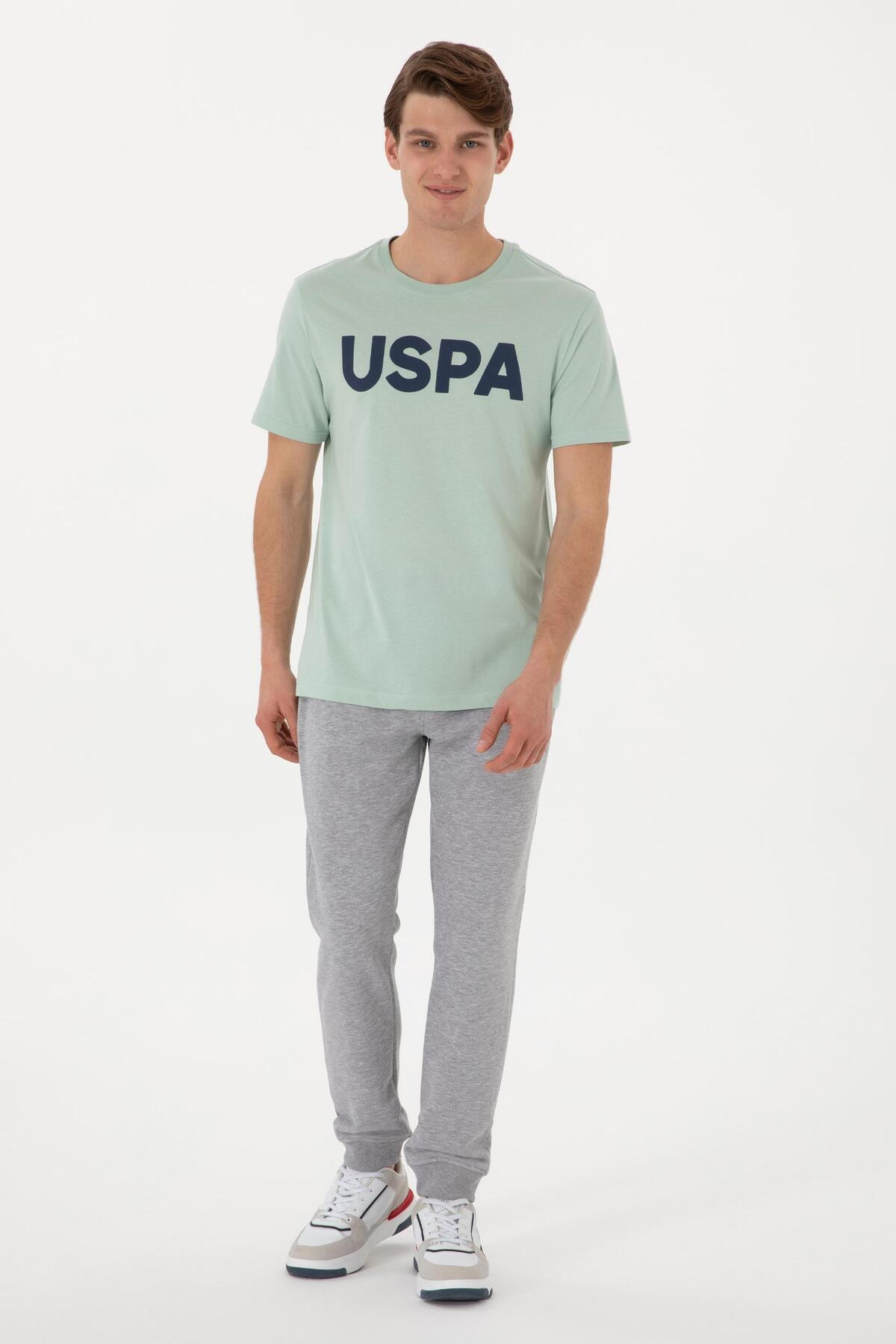 یو اس پولو شلوار بافتنی مردانه هرولد مدل Slim Fit با کمر کشی