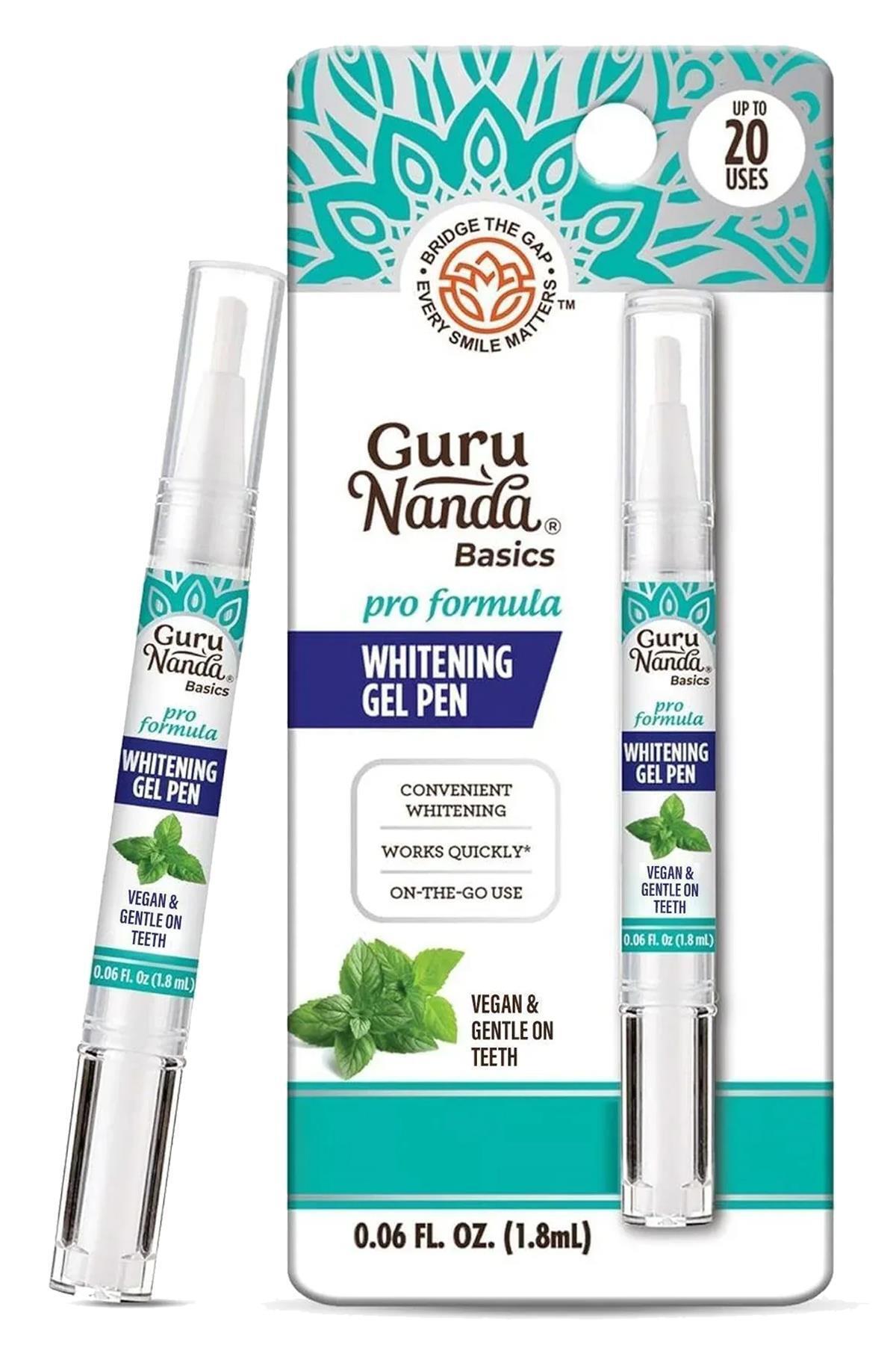 GuruNanda Whitening Gel Pen Diş Beyazlatma Kalemi Jel 1.8ML
