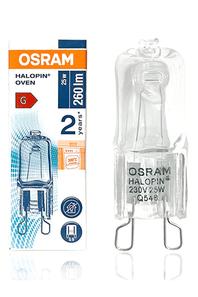 Osram 66725 Halopin 25W G9 Duy Standart Halojen Kapsül Ampul 300°