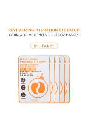 Mjcare Revitalizing Hydration Eye Patch - Aydınlatıcı ve Nemlendirici Göz Mas...