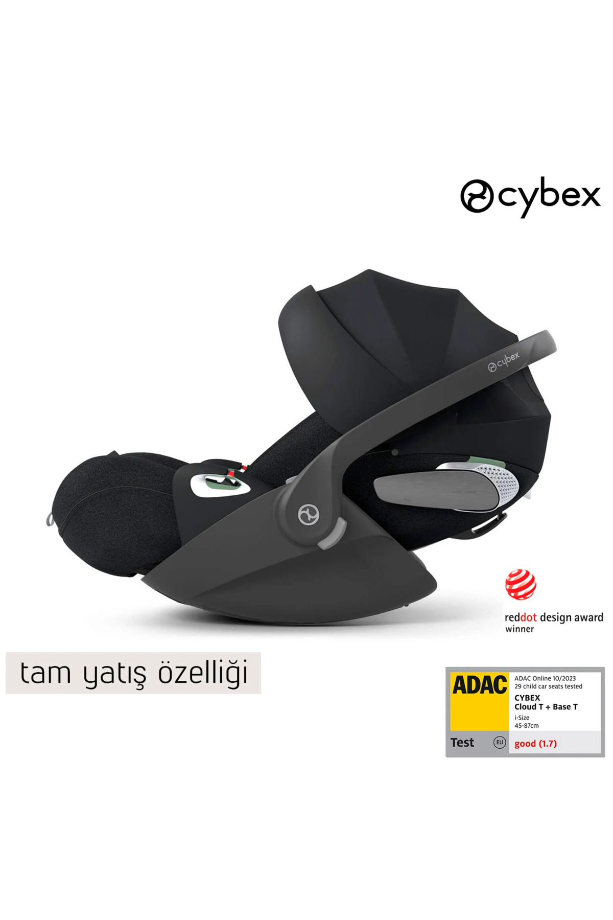 Cybex 3 lü travel sistem Eezy S 360 Twist+2 + Cloud T isize + Eezy Adaptör fotoğrafı 6 (önizleme)