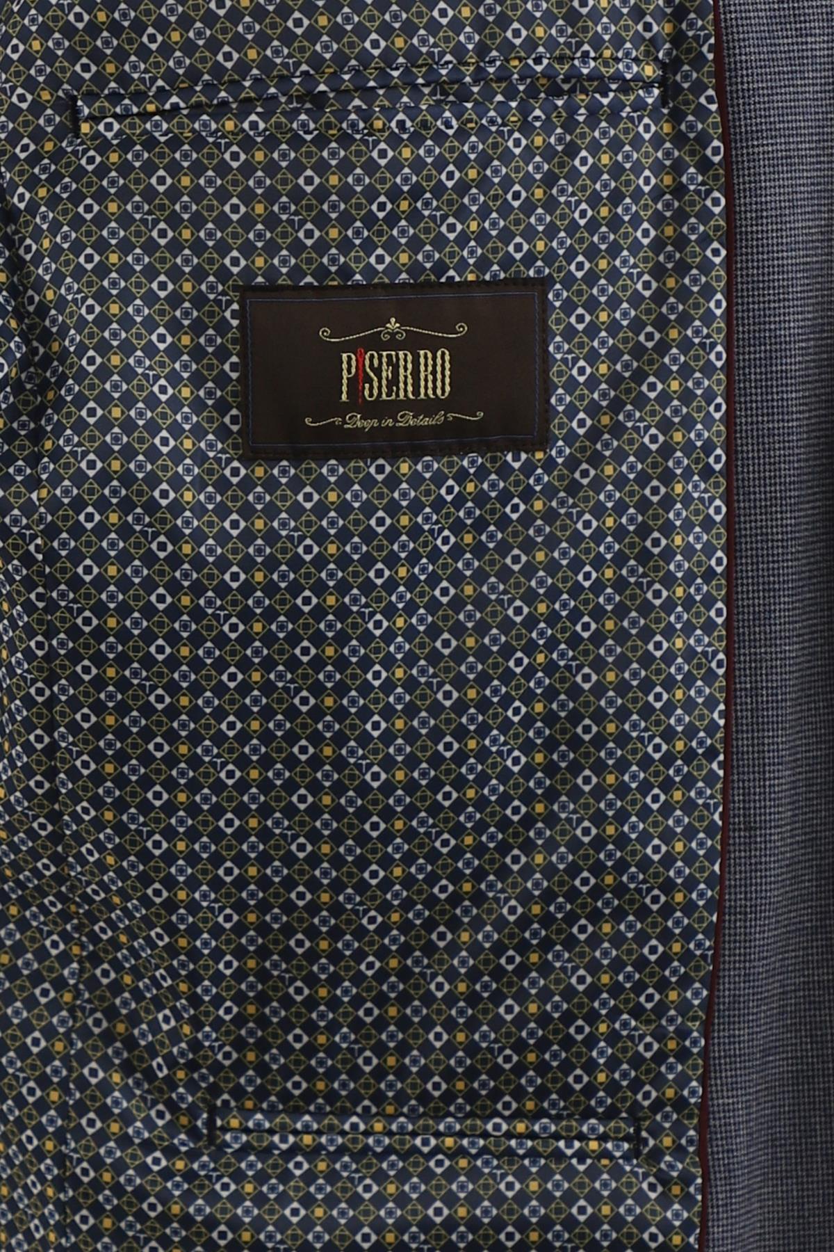 PİSERRO Erkek Takım Elbise Slim Fit görsel 7