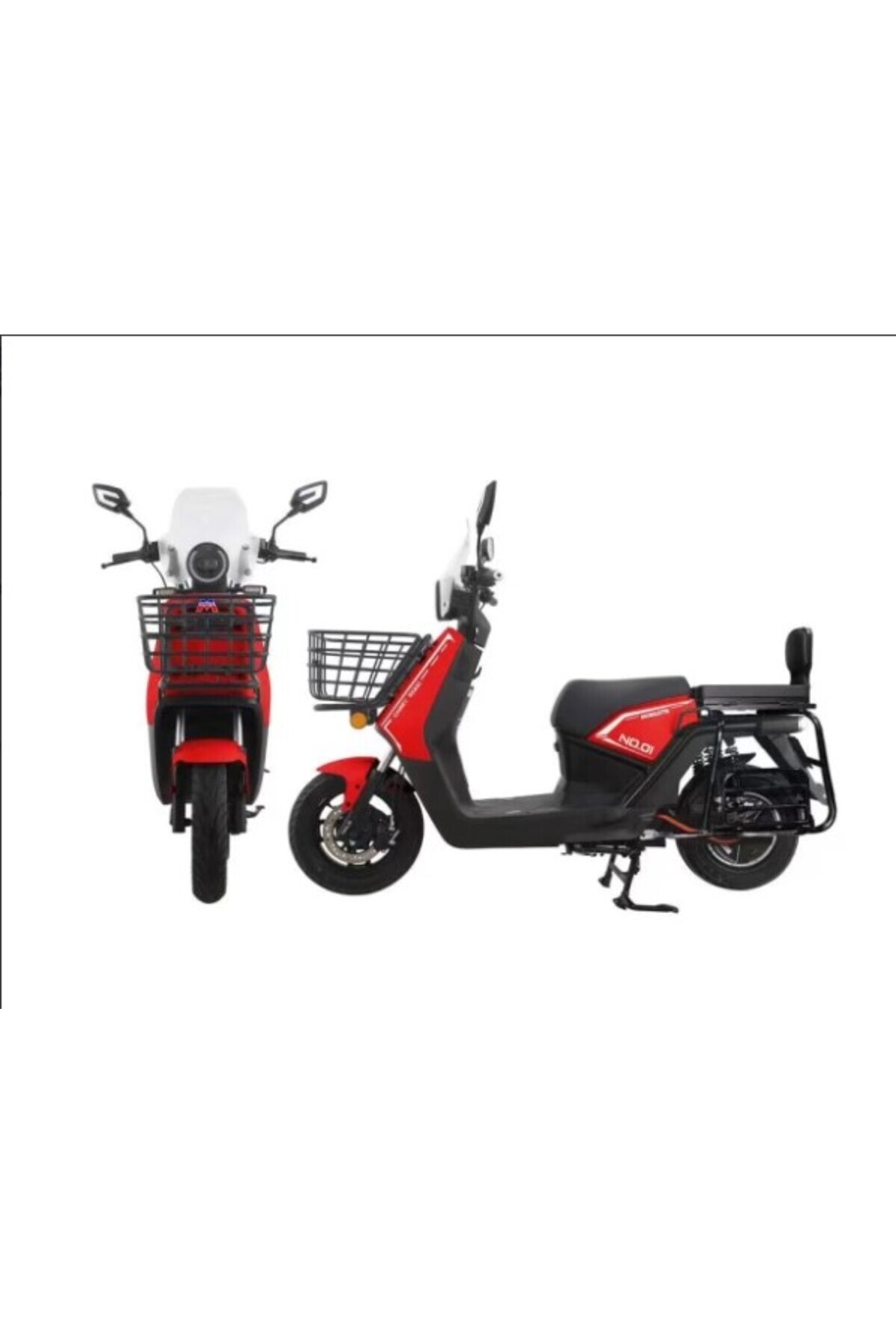 Marka Mobilette Carry 10000 Elektrikli Moped Kırmızı