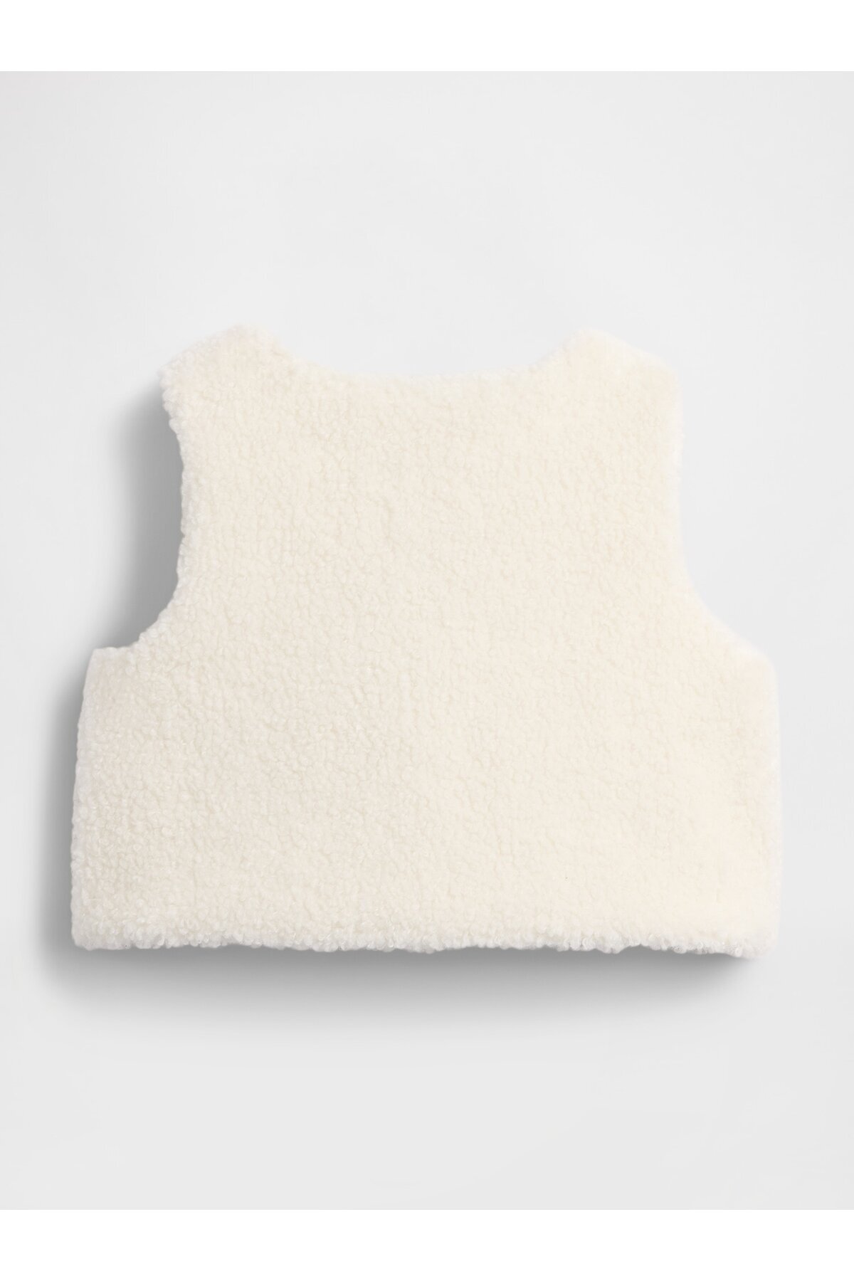 GAP Bebek Kırık Beyaz Sherpa Yelek fotoğrafı 3 (önizleme)