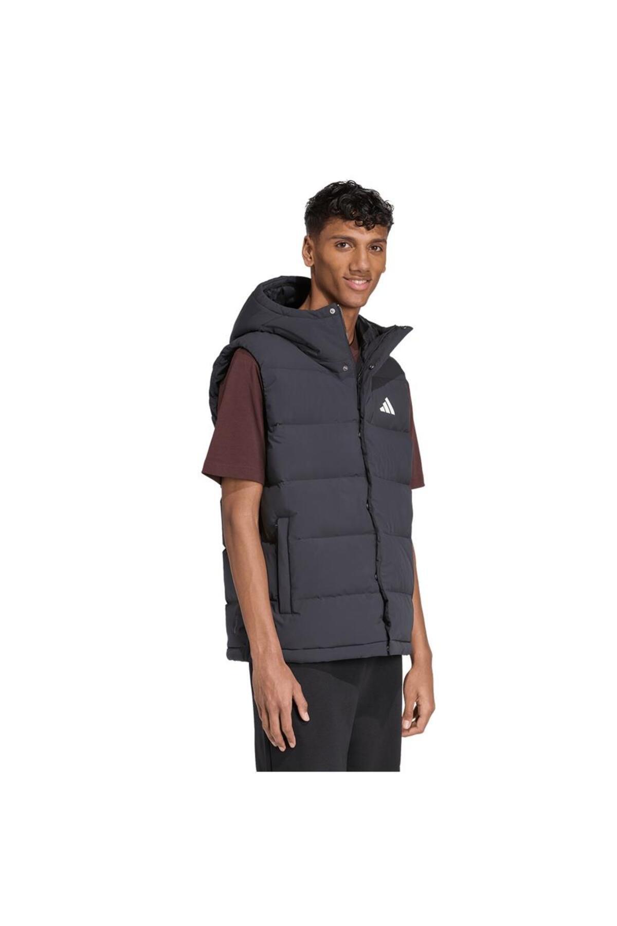 adidas Erkek Siyah Yelek HELIONIC VEST JN2118