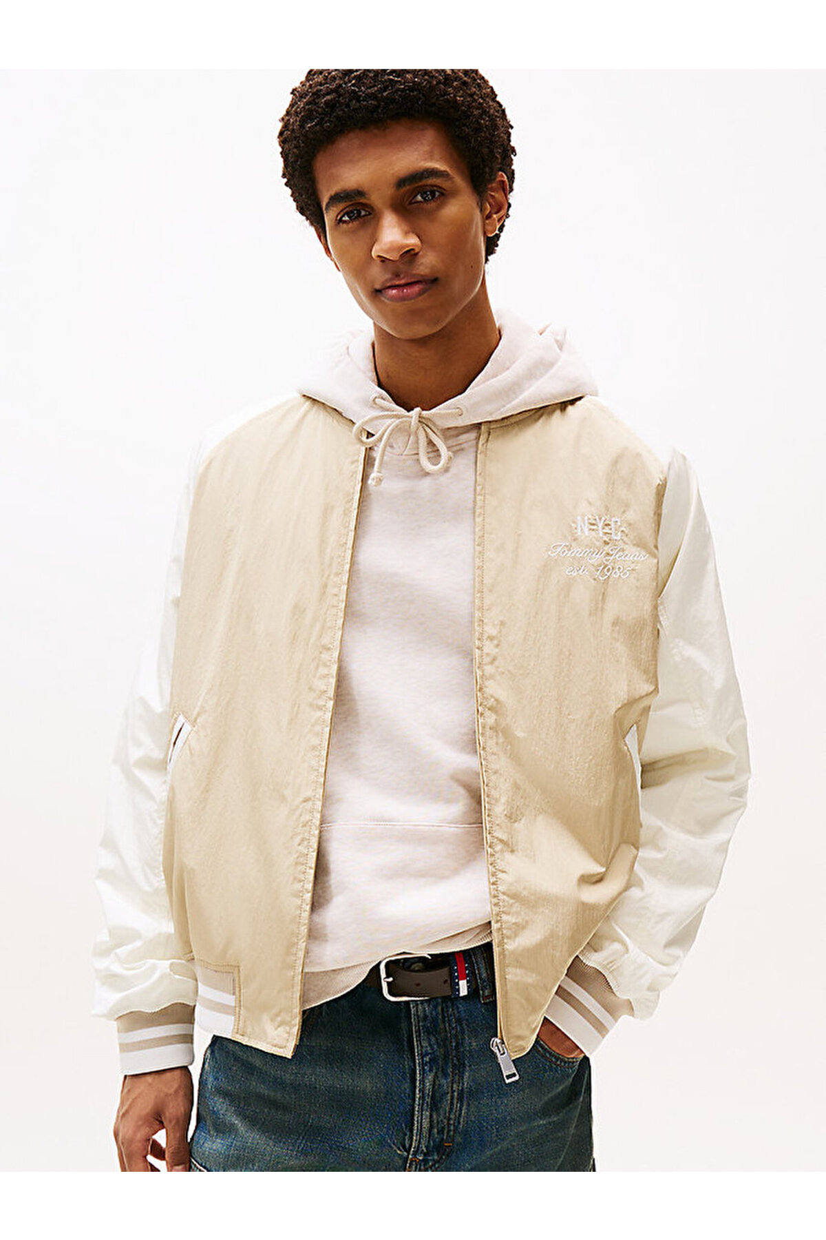 تامی هیلفیگر ژاکت مردانه طرح بمبر TJM