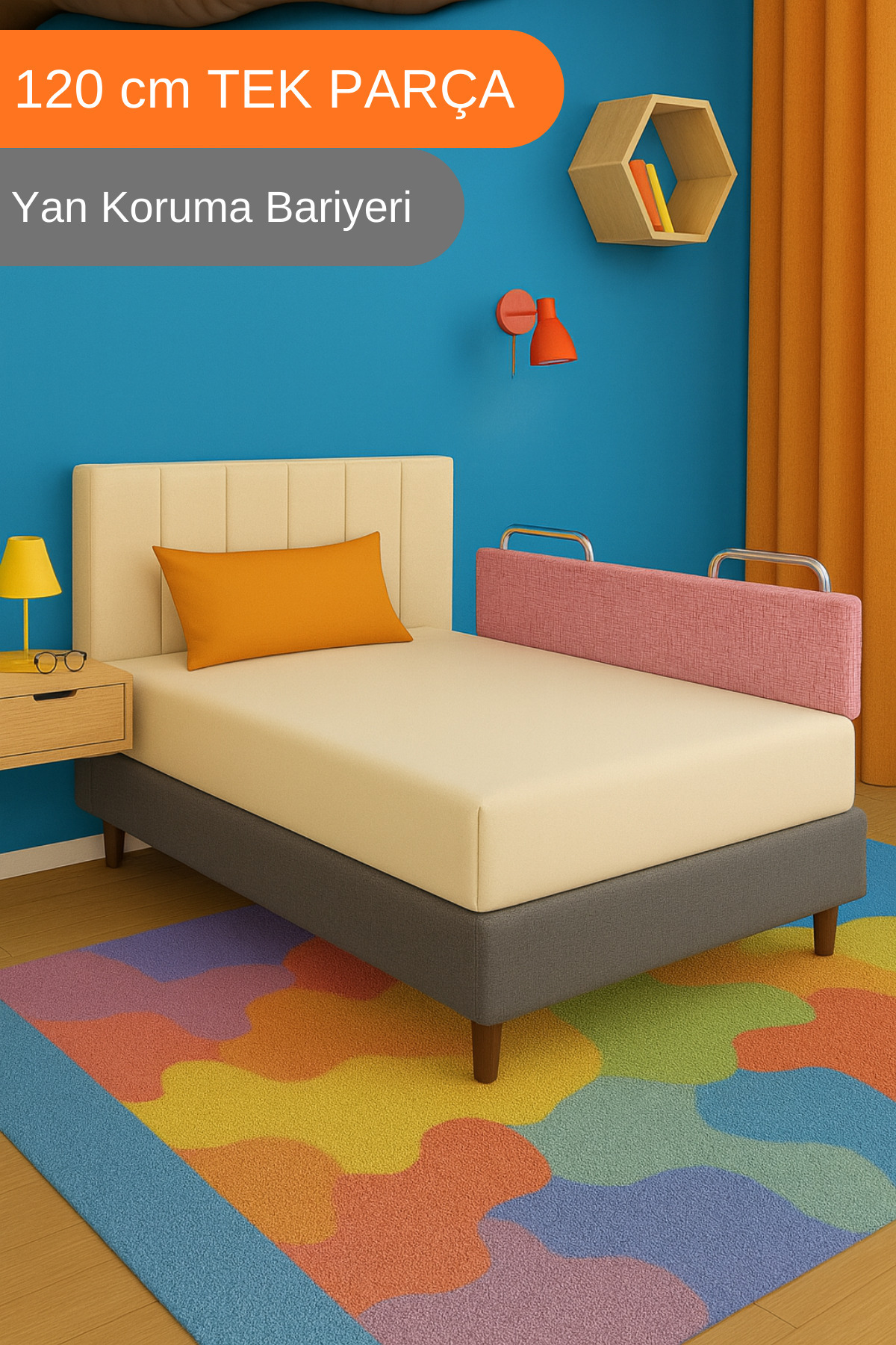 Dizanor Yeni Nesil Yatak Bariyeri 120 cm