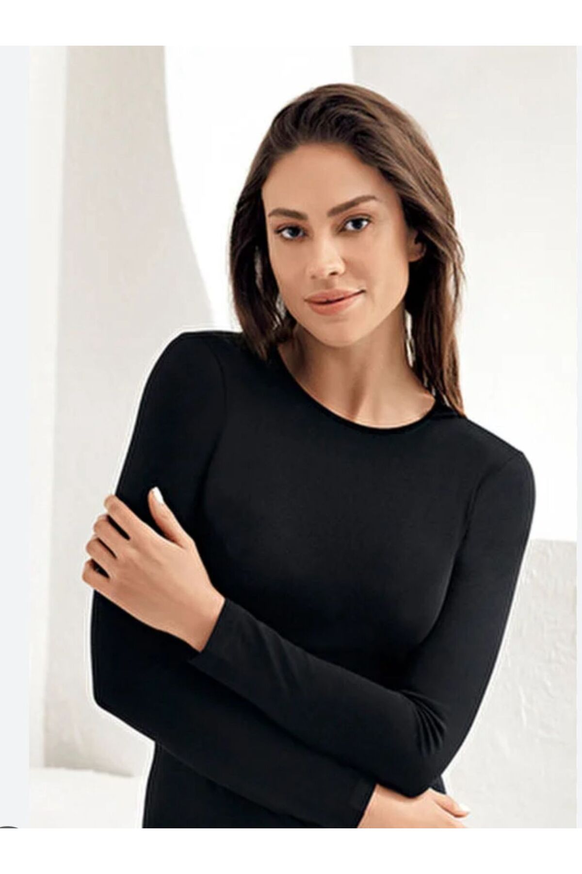 LONG SLEEVE TURTLENECK BODYSUIT UNDERSHIRT
