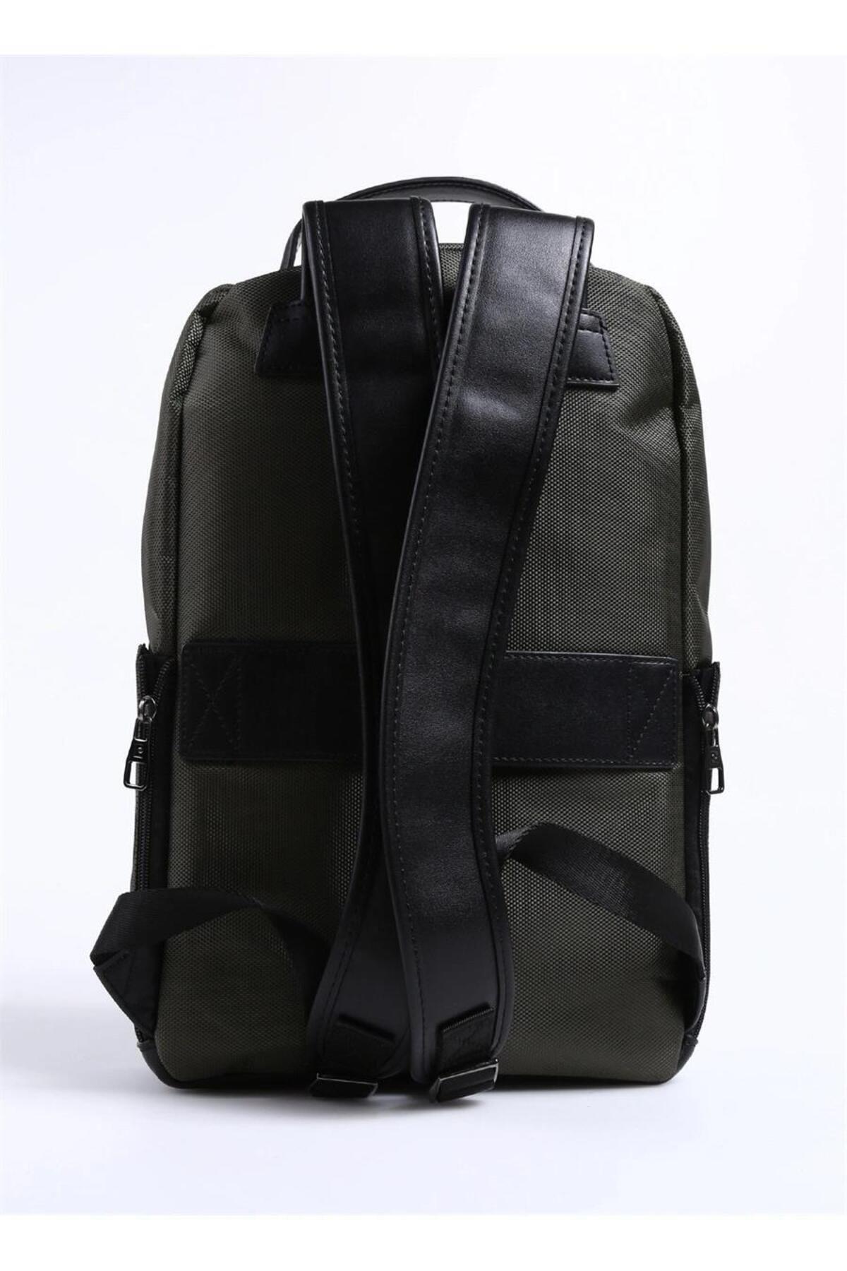 کوله پشتی مردانه راسته | پیر کاردین Pierre Cardin c001193 - تصویر 5