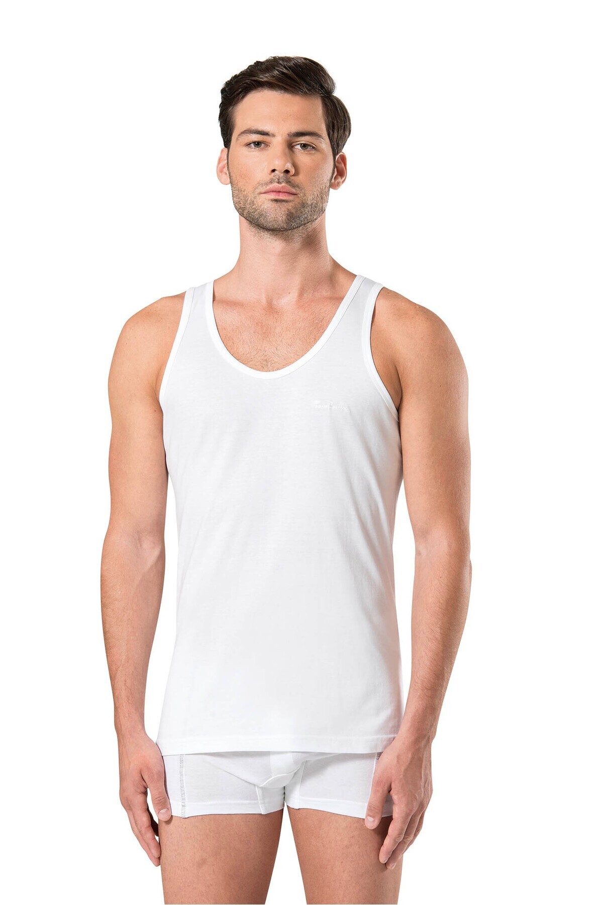 پیر کاردین تاپ رکابی ورزشی مردانه (۳ عدد)