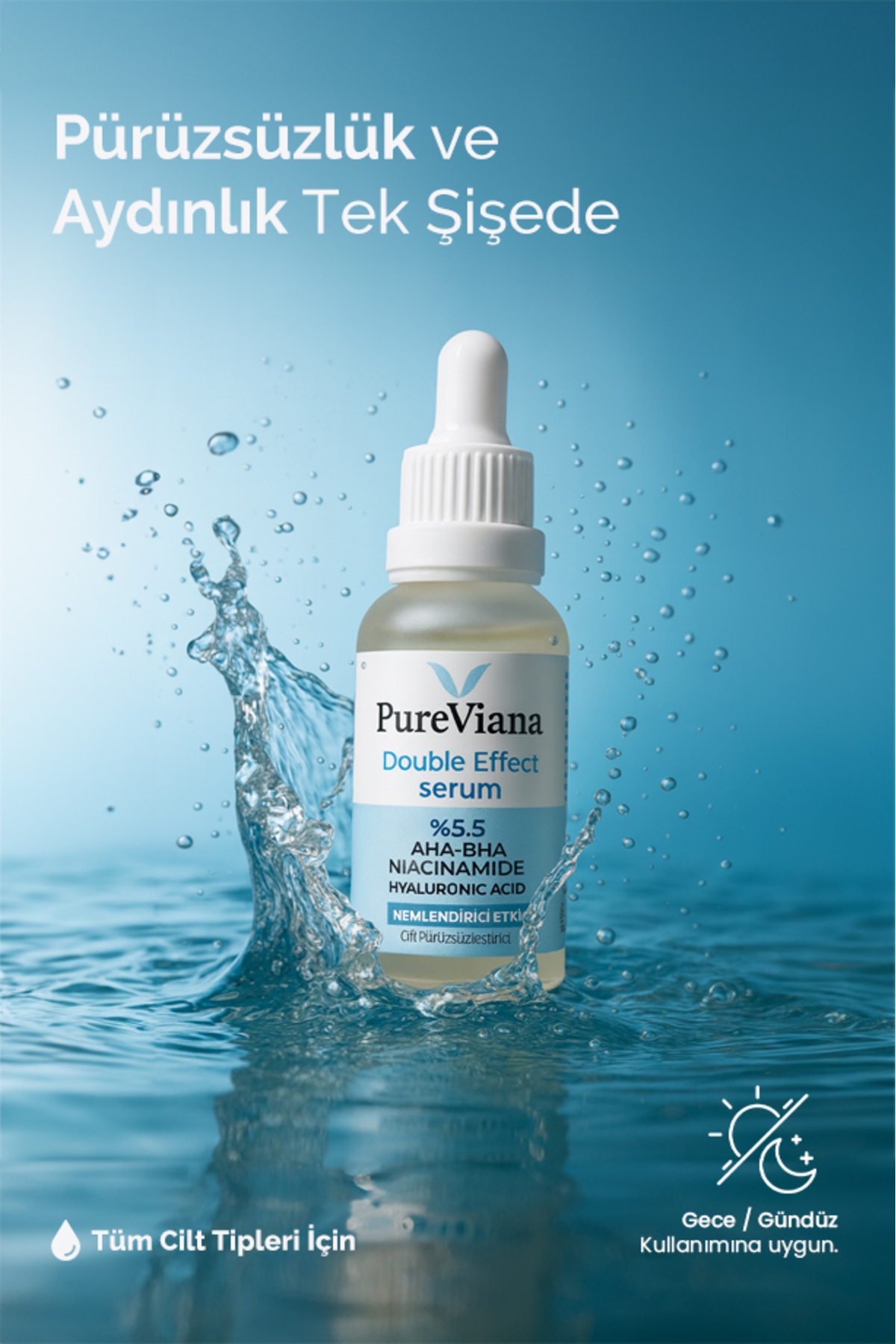 Koruma & Onarım Seti – 4’lü – Temizleme, Serum, Nem, Güneş Koruma — MK-PV-SET-02 — تصویر 3 از 5