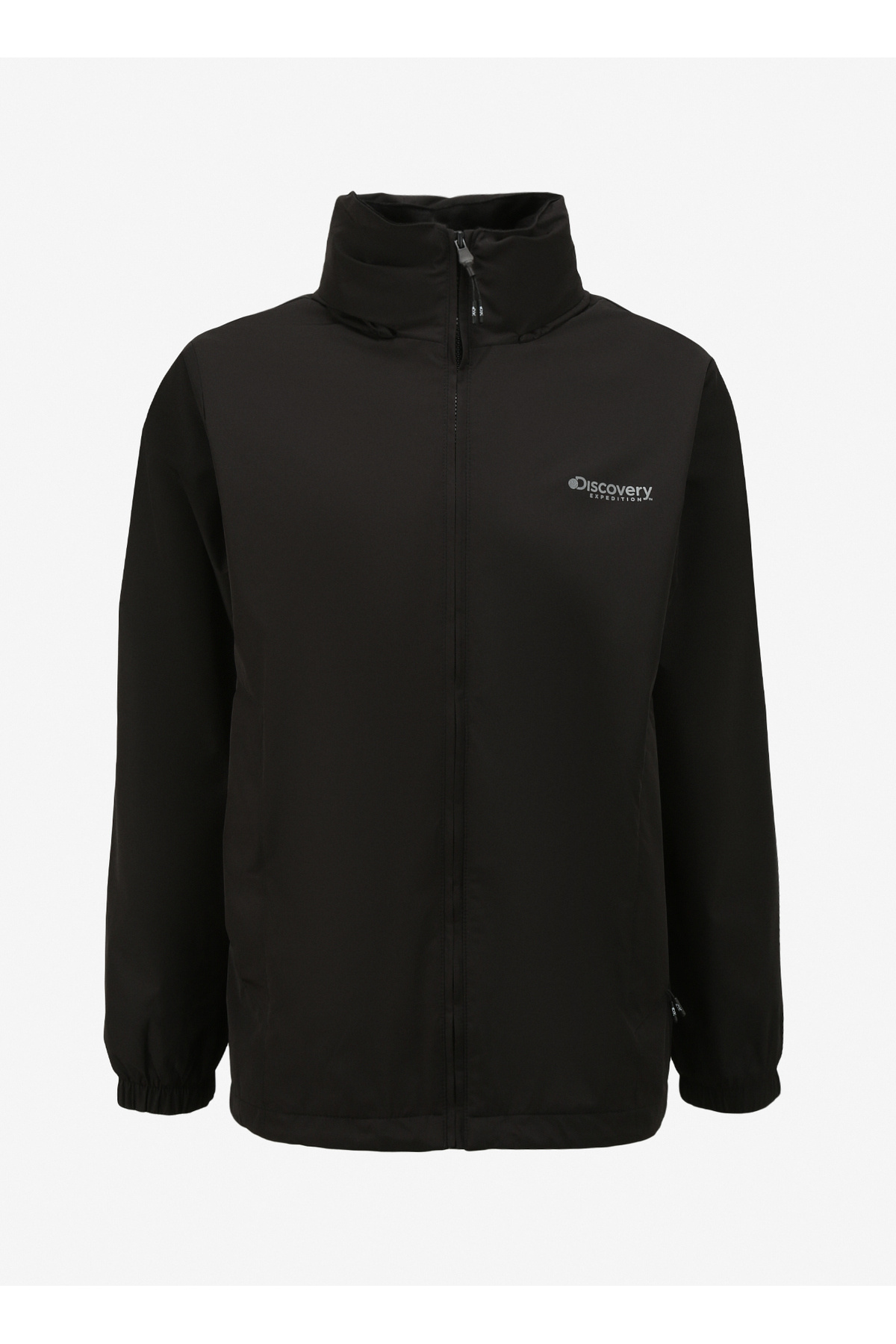 دیسکاوری اکسپدیشن بارانی مردانه کلاه دار مشکی، ضد آب و راحت، مدل D4SM-TRC3224