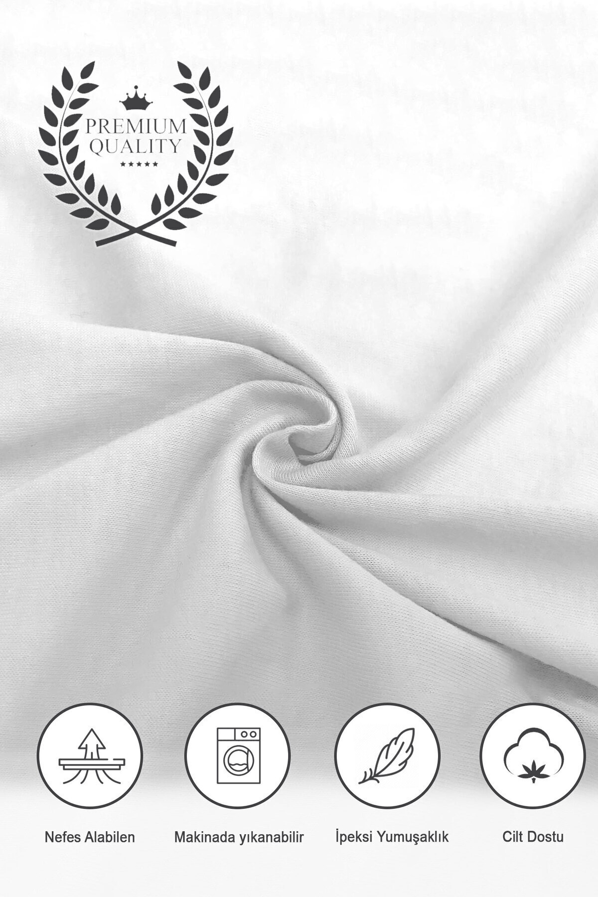 Vionel Home %100 Pamuk Penye, Lastikli Bebek Çarşafı, Organik Pamuk, Anne Yanı, Park Beşik Çarşafı fotoğrafı 2 (önizleme)