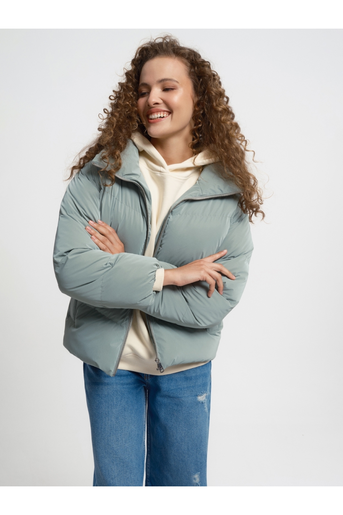 Loft Regular Fit Kadın Mont görsel 5