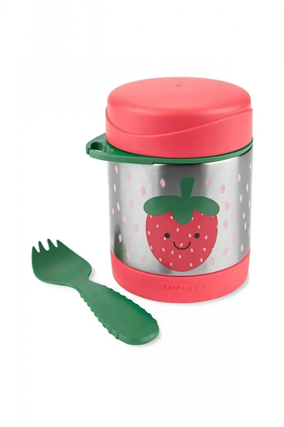 Skip Hop Zoo Paslanmaz Çelik Termos 325 Ml Çilek fotoğrafı 2 (önizleme)