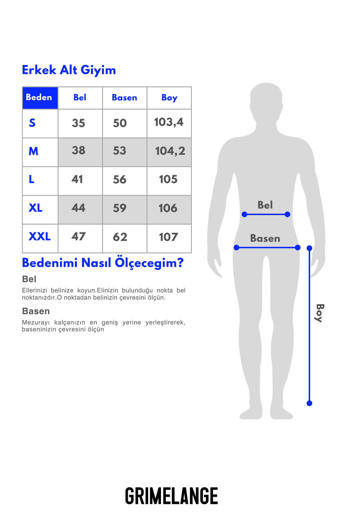 GRIMELANGE  ANSEL Erkek Lastikli Dar Paça Üç Cepli Yumuşacık Organik Pamuklu Lacivert Eşofman Altı - Görsel 8
