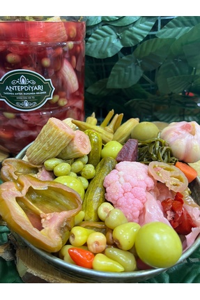 Antep Diyarı Karışık turşu 5lik pet (bol sebzeli ev yapımı)