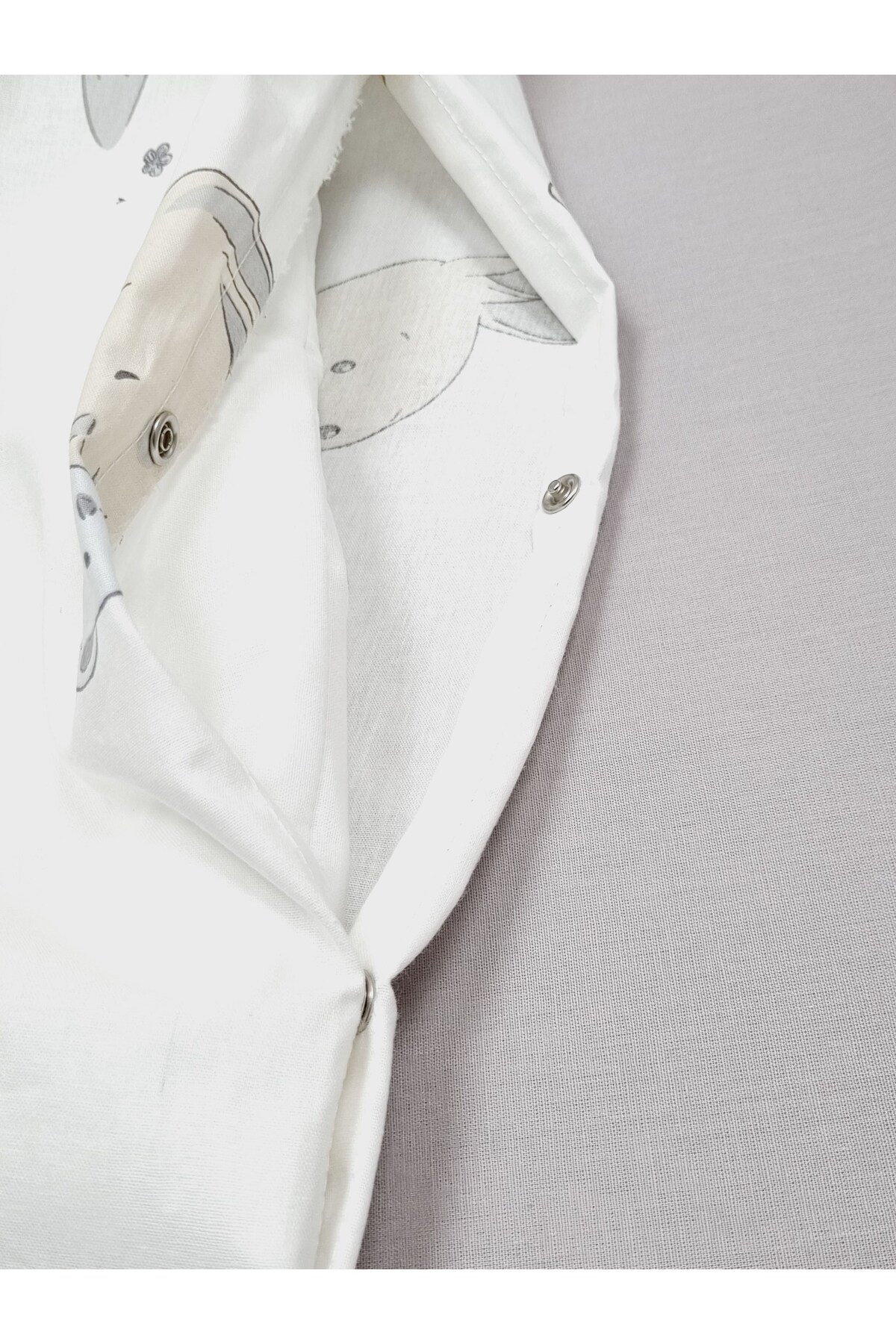 Yada Baby %100 Pamuklu Kumaştan Bebek 6 Parça Yorgan Ve Nevresim Takımı & Uyku Seti (70 X 120 CM) fotoğrafı 5 (önizleme)