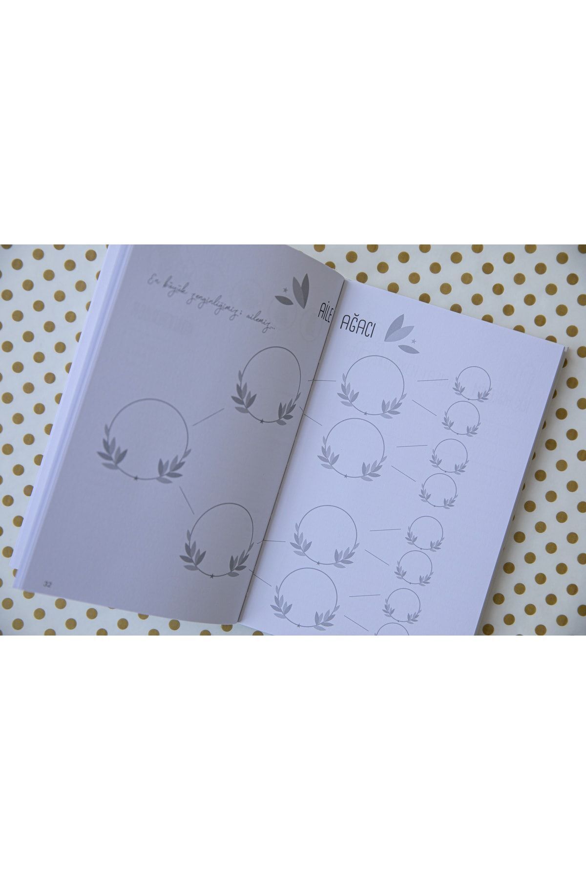 BeyazBirKutu Your Story Baby Journal Kutulu Set - Anne Ve Bebek Günlüğü/anı Defteri-taş Rengi fotoğrafı 4 (önizleme)