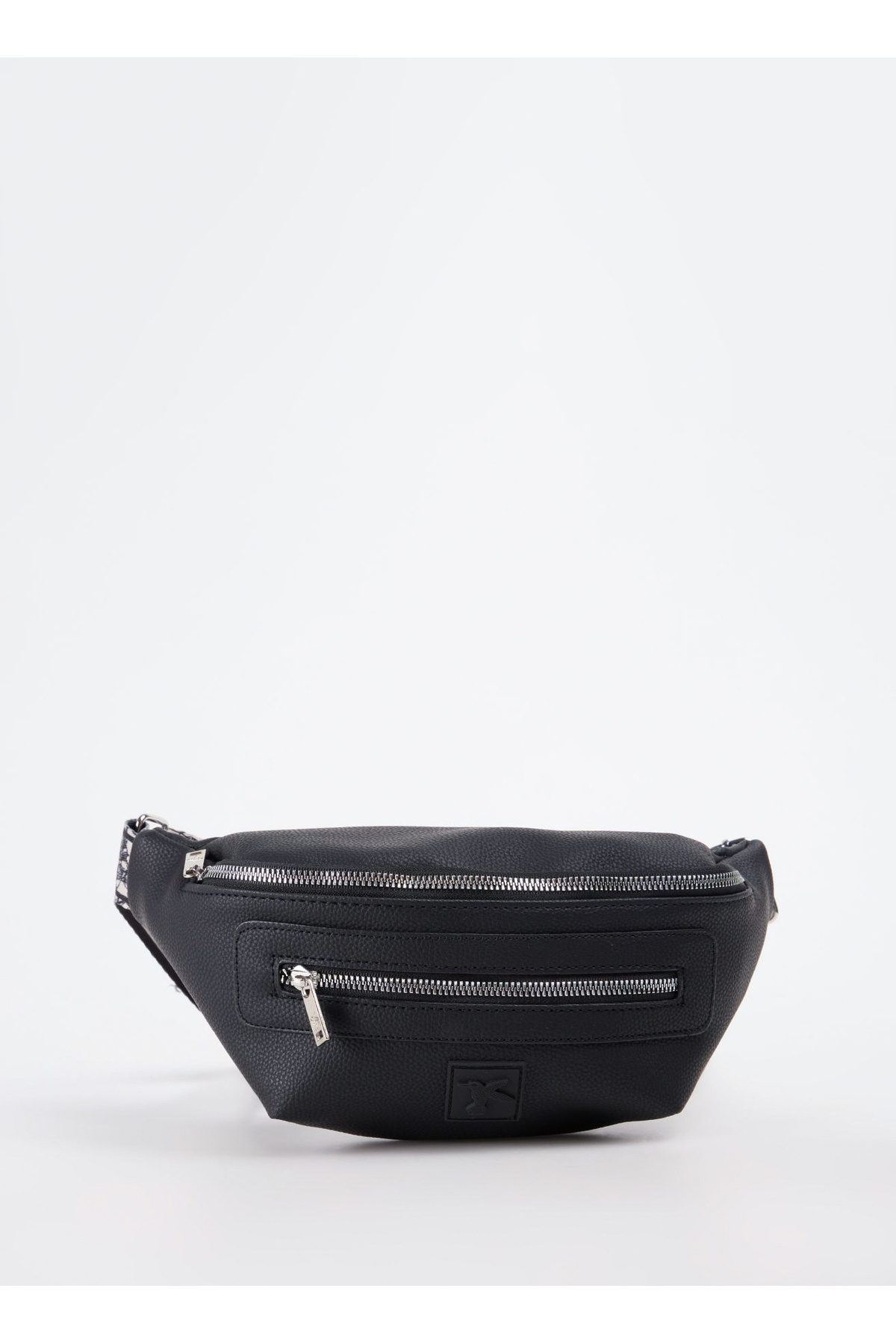 Fabrika Siyah Kadın Bel Çantası STRAP-DOVE
