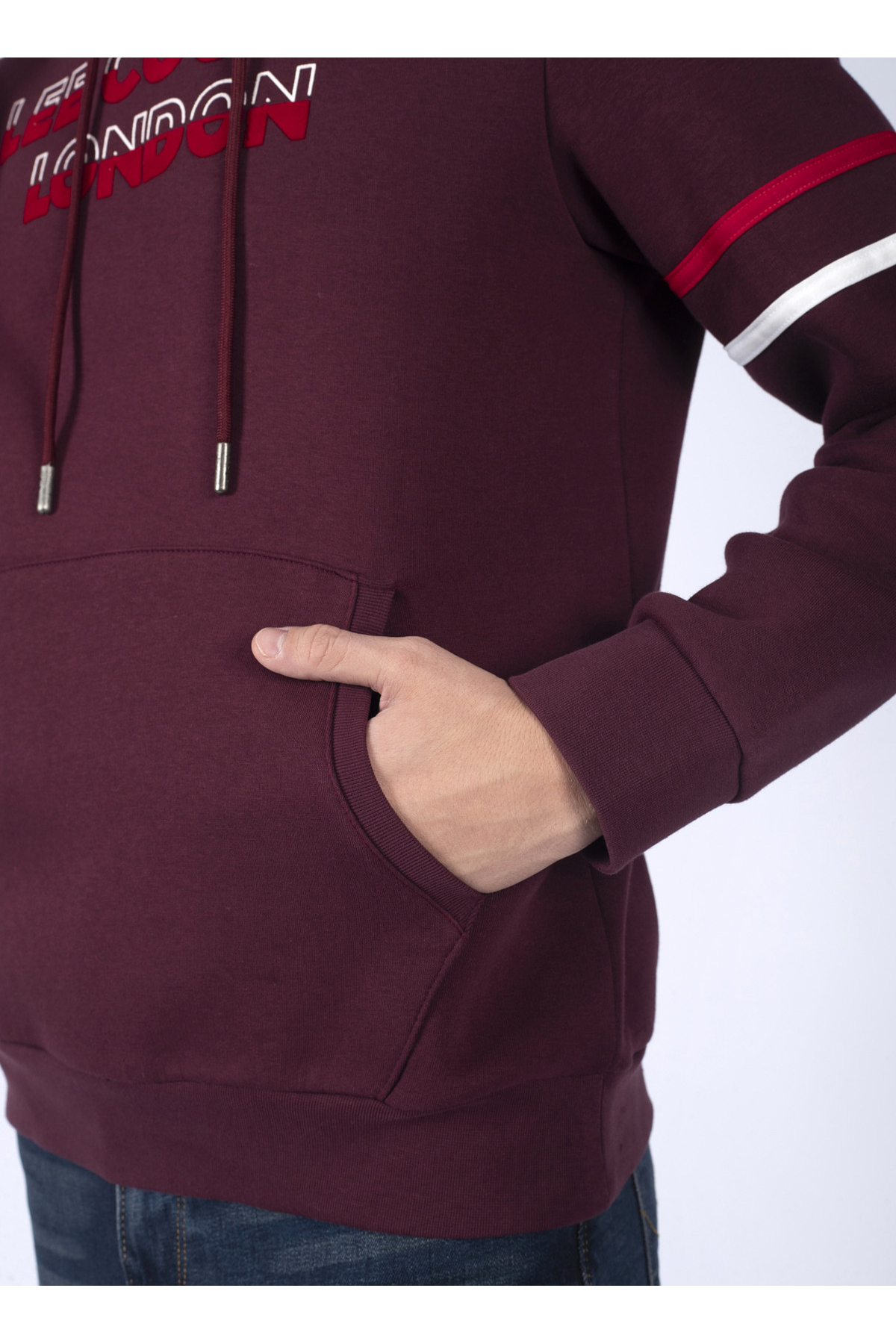 سویشرت مردانه راسته آستین بلند | لی کوپر Lee Cooper 241 LCM 241004 - تصویر 4