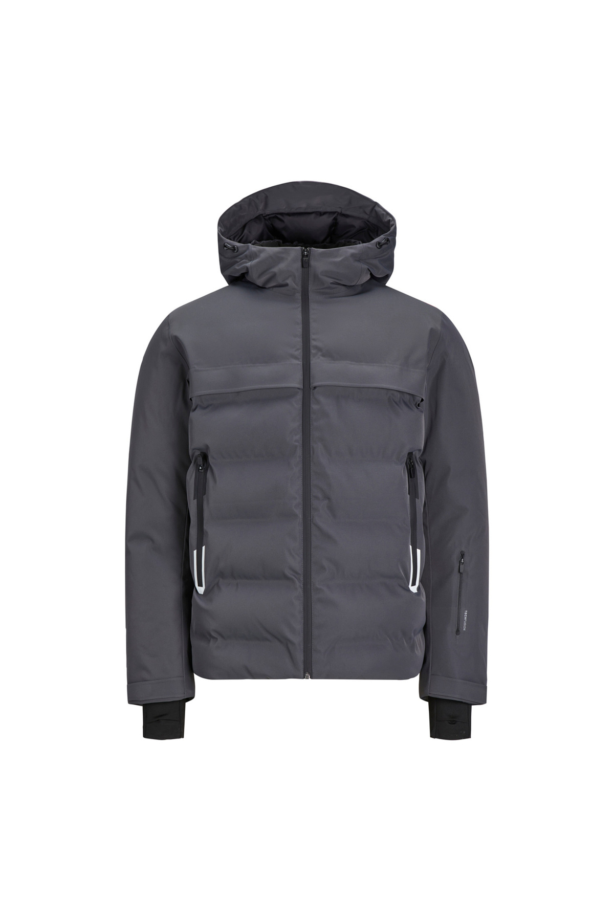 جک اند جونز کاپشن مردانه خاکستری JCOTARWIN PUFFER 12225287