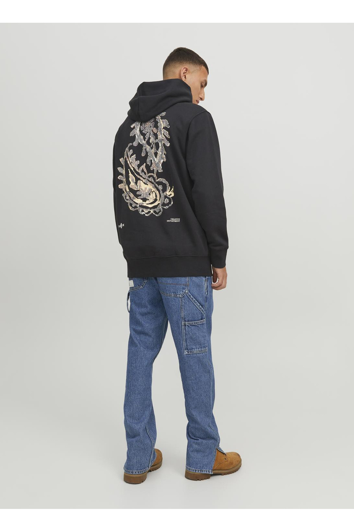 سویشرت مردانه راسته آستین افتاده | جک اند جونز Jack & Jones TYCZAS8THN170012039822098 - تصویر 6