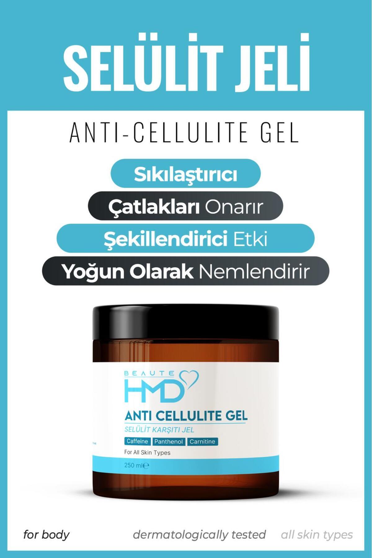 BEAUTE HMD Sıkılaştırıcı,inceltici1 Selülit Ve Çatlak Giderici Vücut Şekillendirici Jel 250 Ml