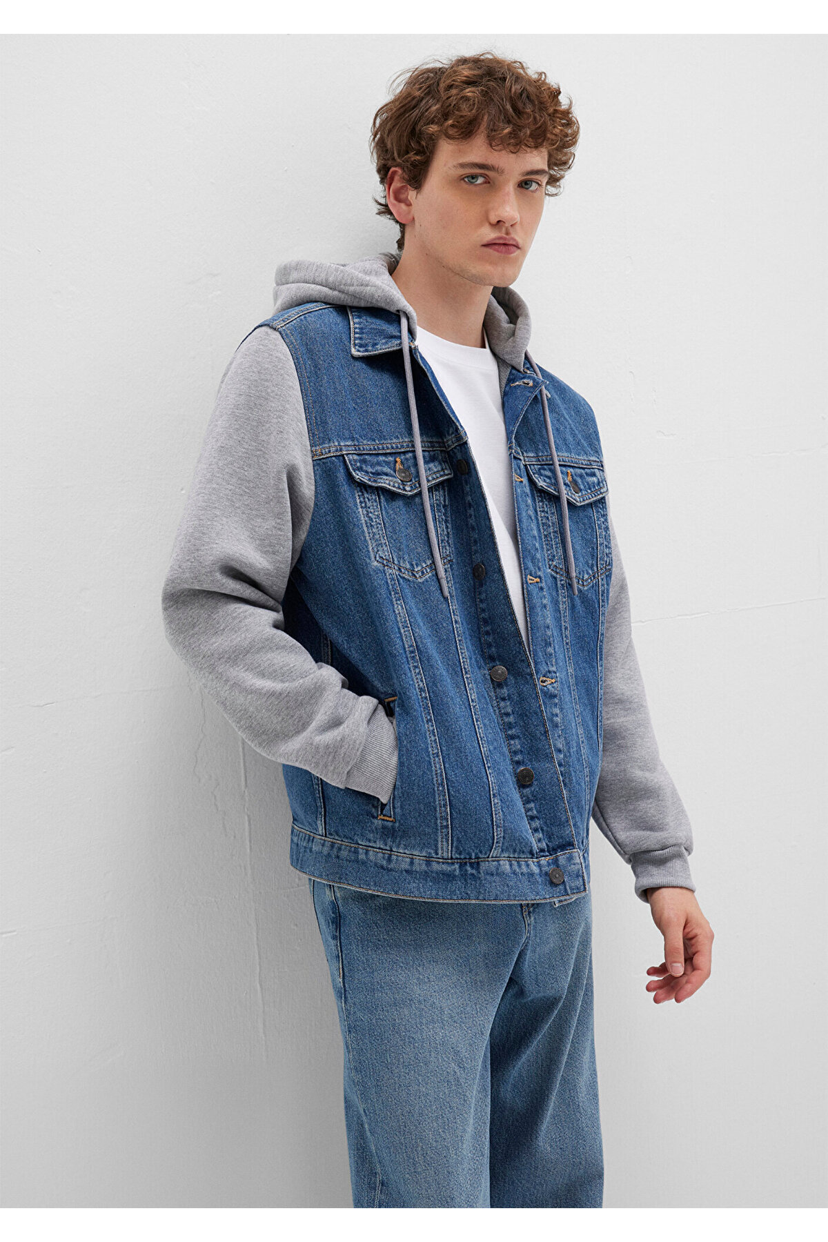 ماوی Lenny 90s Vintage Jean Jacket Indigo 0112735-90399 ماوی Lenny 90s Vintage Jean Jacket Indigo 0112735-90399
