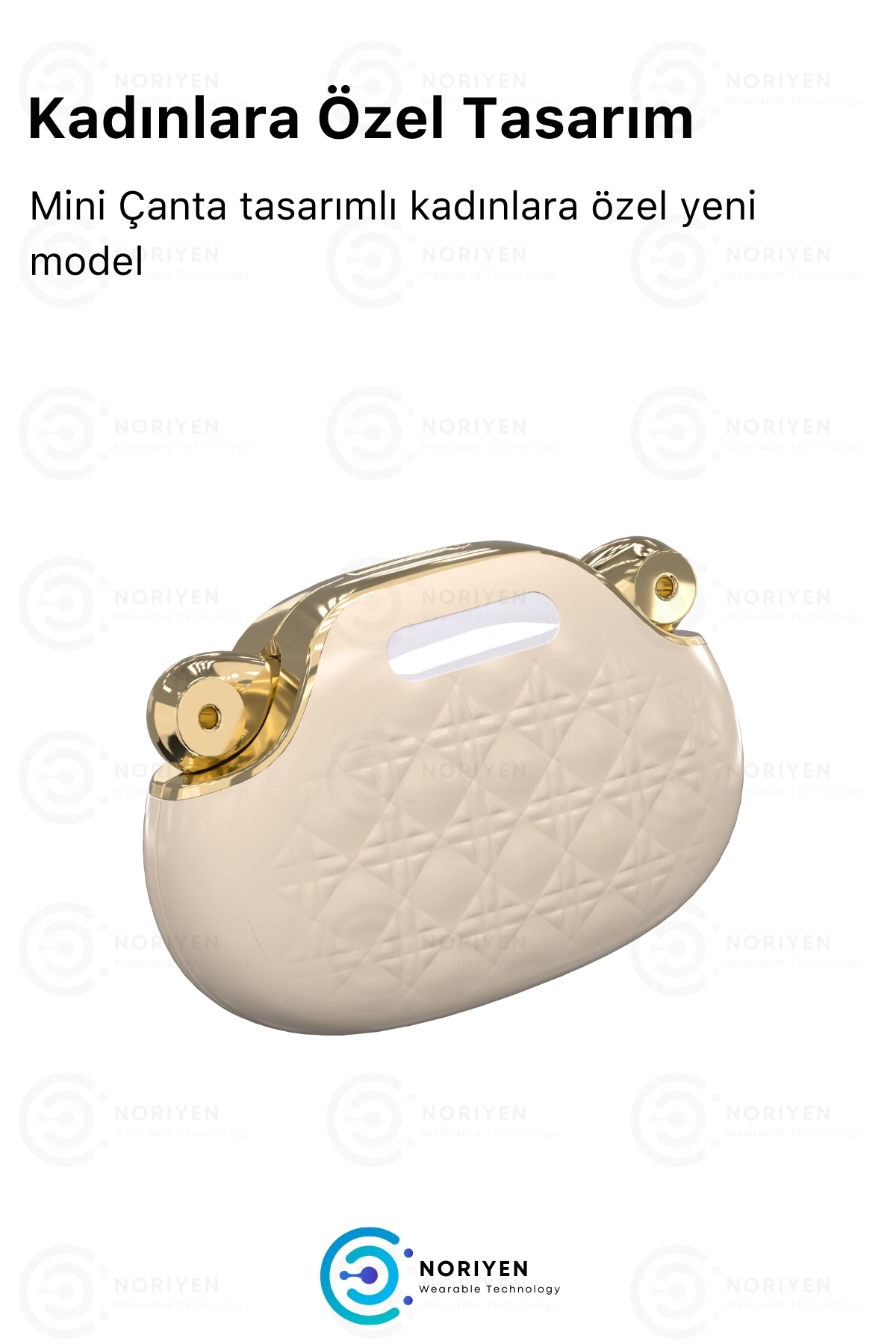 Kadınlara Özel Mini Çanta Tasarımlı Full HD Ses YX49 iOS Android Uyumlu Kadın Bluetooth Kulaklık