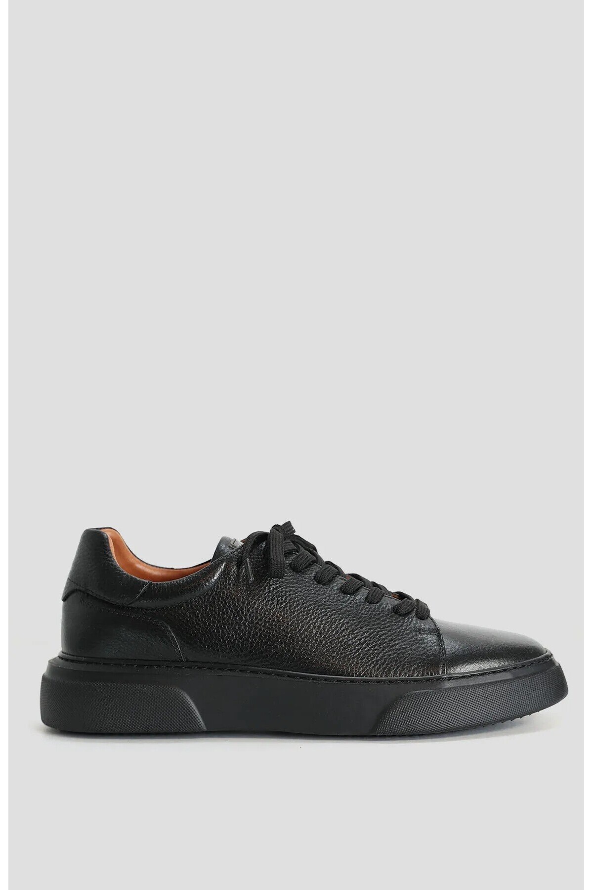 Tommy Günlük Erkek Hakiki Deri Sneaker Ayakkabı — مشکی 006 Tommy
