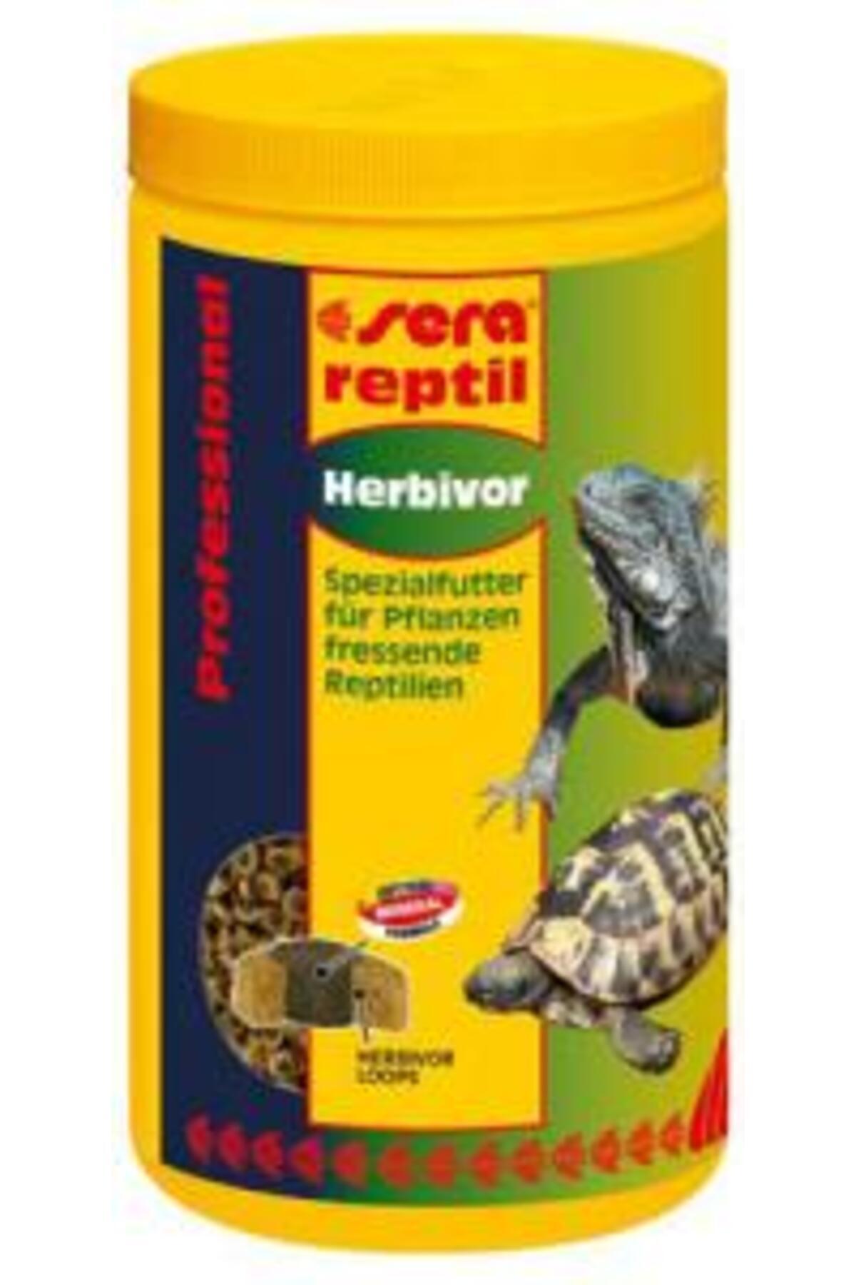 SERA Reptil Herbivor 1000 ml Skt: 10/2026 Otçul Sürüngen Yemi (350gr) Kaplumbağa Yemi Orjinal Kutu