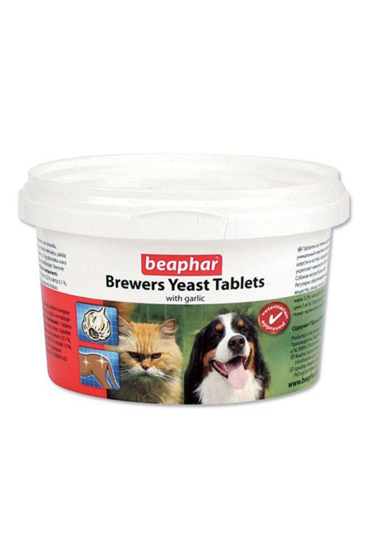 Beaphar Brewers Yeast Sarmısak Maya Tableti 250 ad Kedi ve köpekler için SKT:05/2027