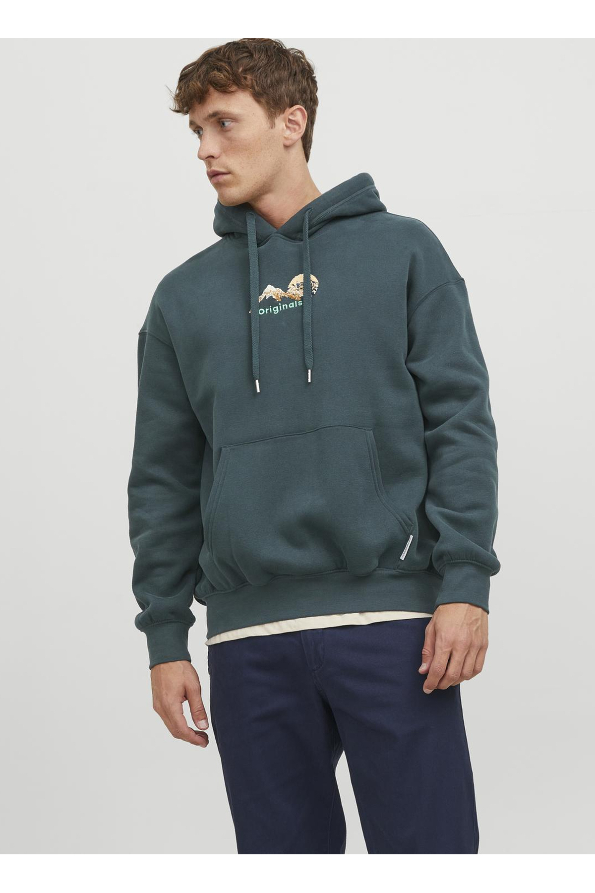 سویشرت مردانه راسته آستین بلند | جک اند جونز Jack & Jones 5003052053 - تصویر 5