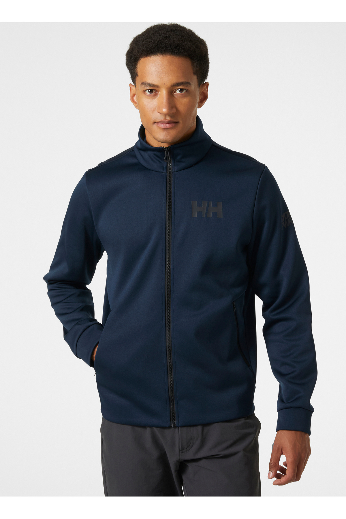 هلی هانسن کت مردانه آبی ناوی HHA.34289 HP FLEECE MO
