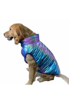 DOGİ&DOG Büyük Irk Metallic Purple Anorak Kolsuz Puf Mont