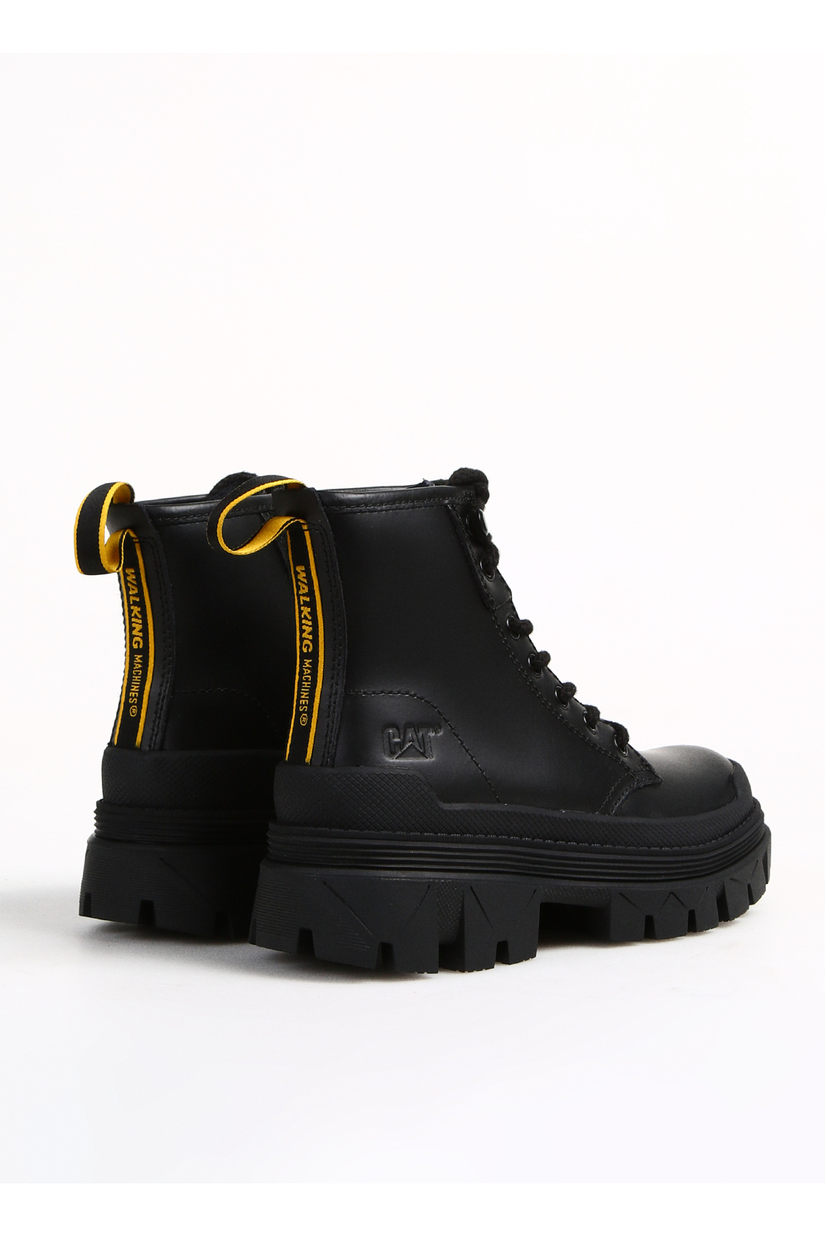Caterpillar Siyah Kadın Deri Bot HARDWEAR HI görsel 3