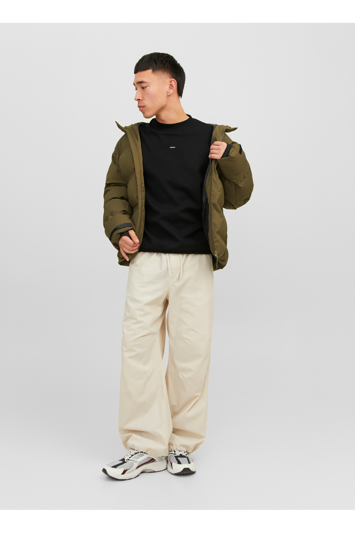 سویشرت مردانه راسته آستین افتاده | جک اند جونز Jack & Jones 5003051989 - تصویر 7
