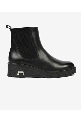 Greyder Kadın Siyah Hakiki Deri Chelsea Bot 4K2WB59128